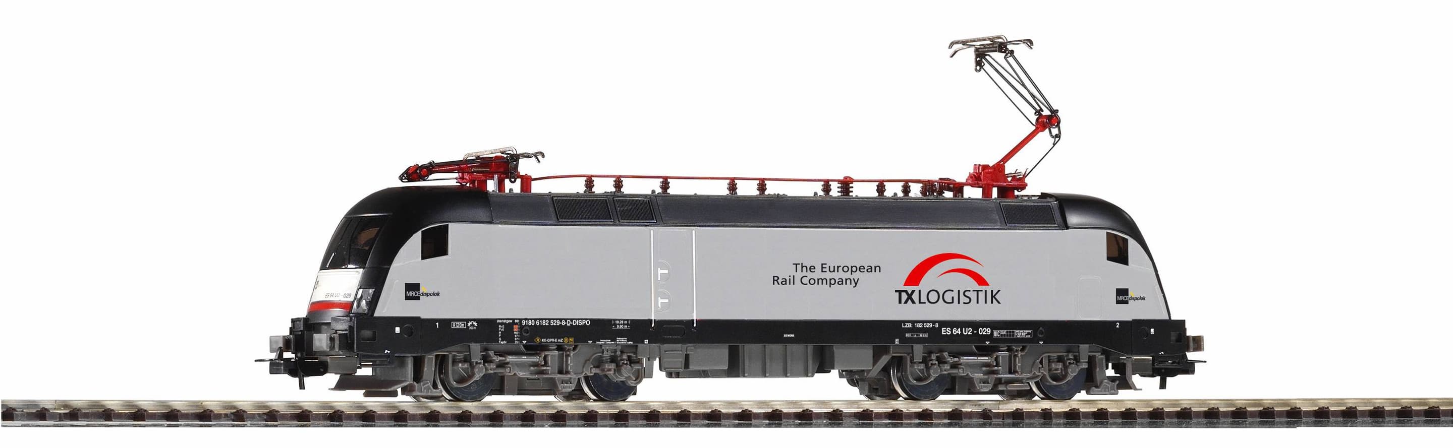 PIKO 98558A H0 ~E-Lok Taurus TX Logistik VI + PluX22 Dec. Wechselstromversion