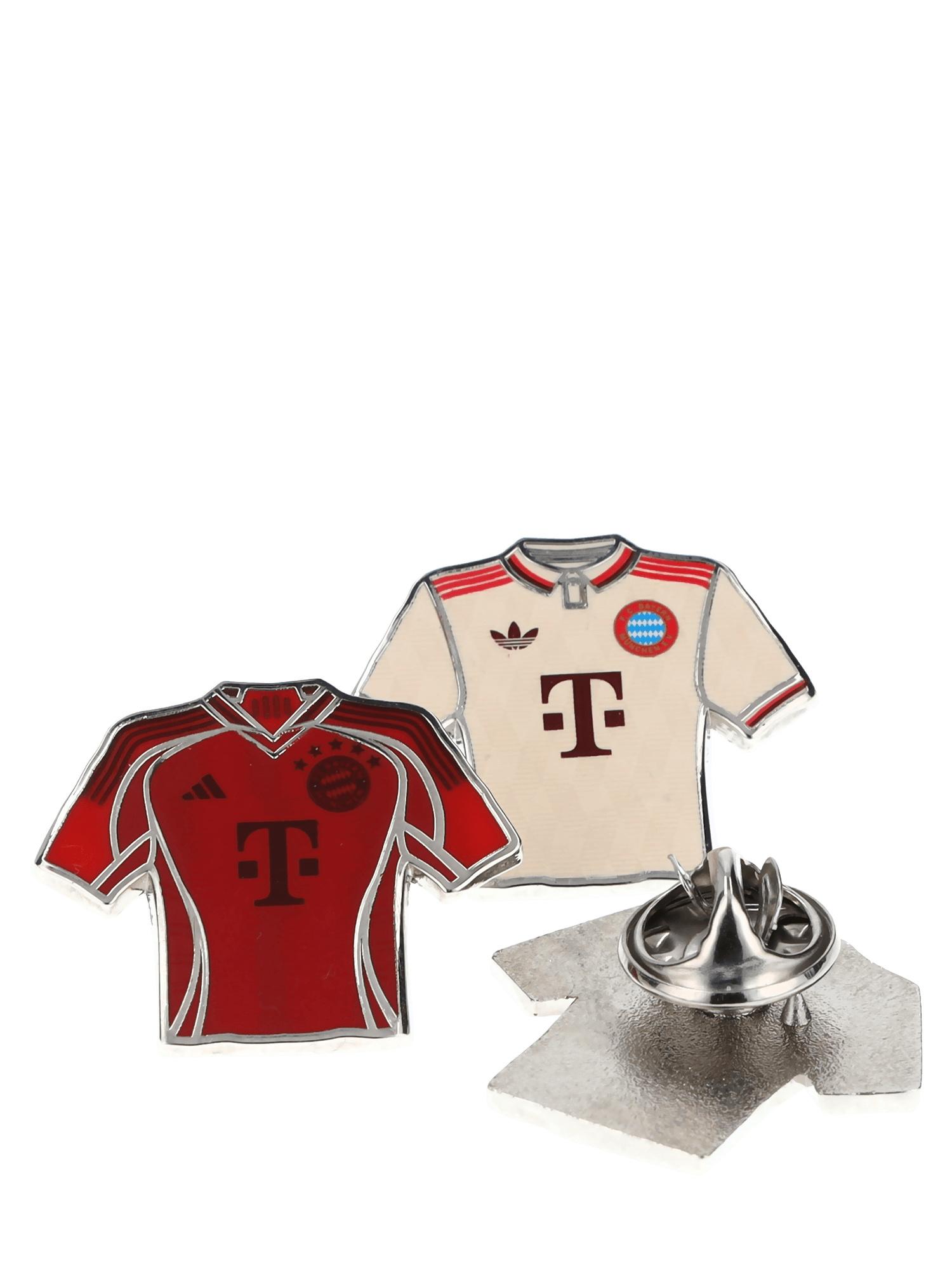 Produktbild FC BAYERN MÜNCHEN Pin Trikots 3er-Set 3 von 3
