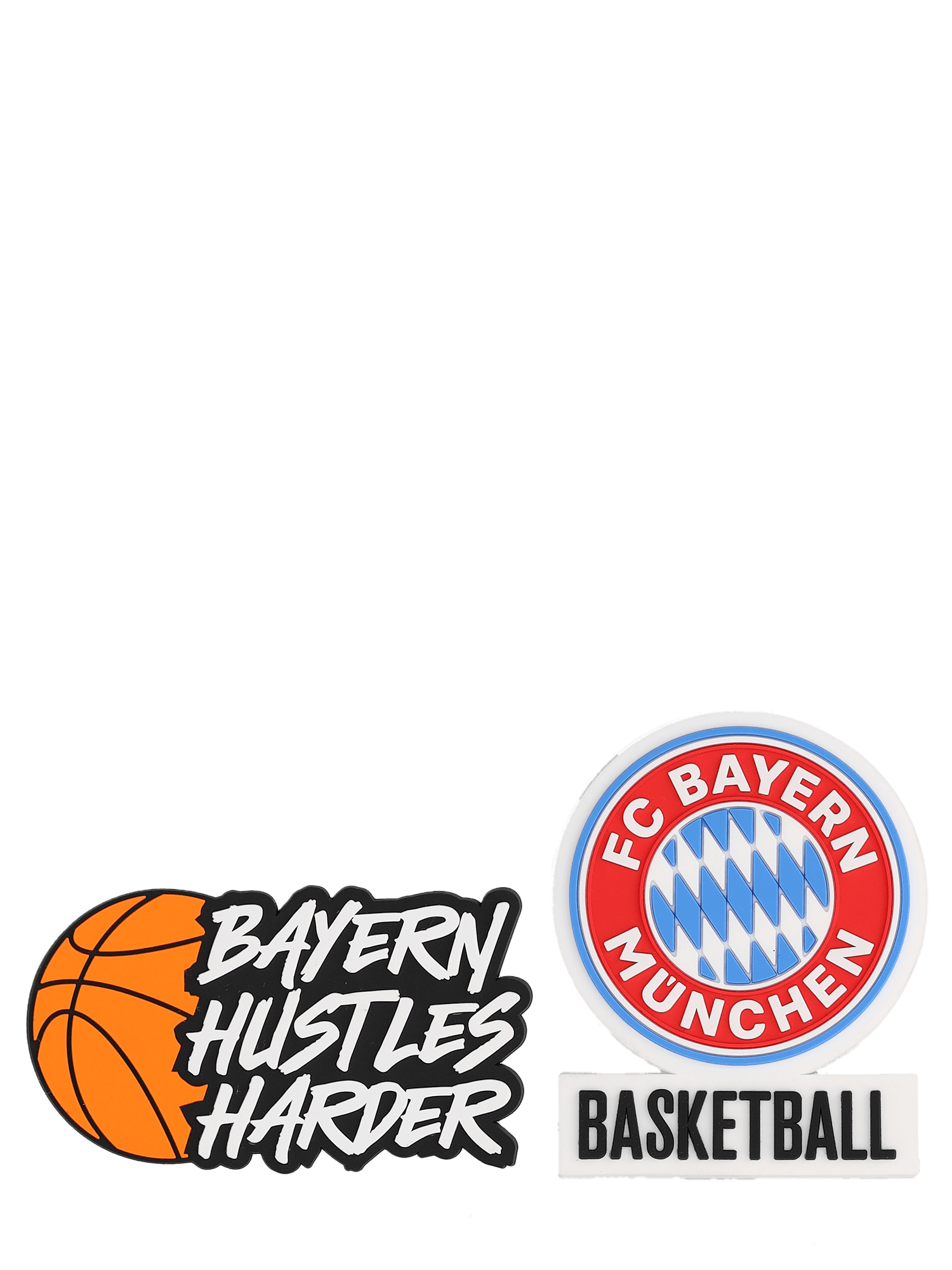 FC BAYERN MÜNCHEN Basketball Magnet 2er Pack