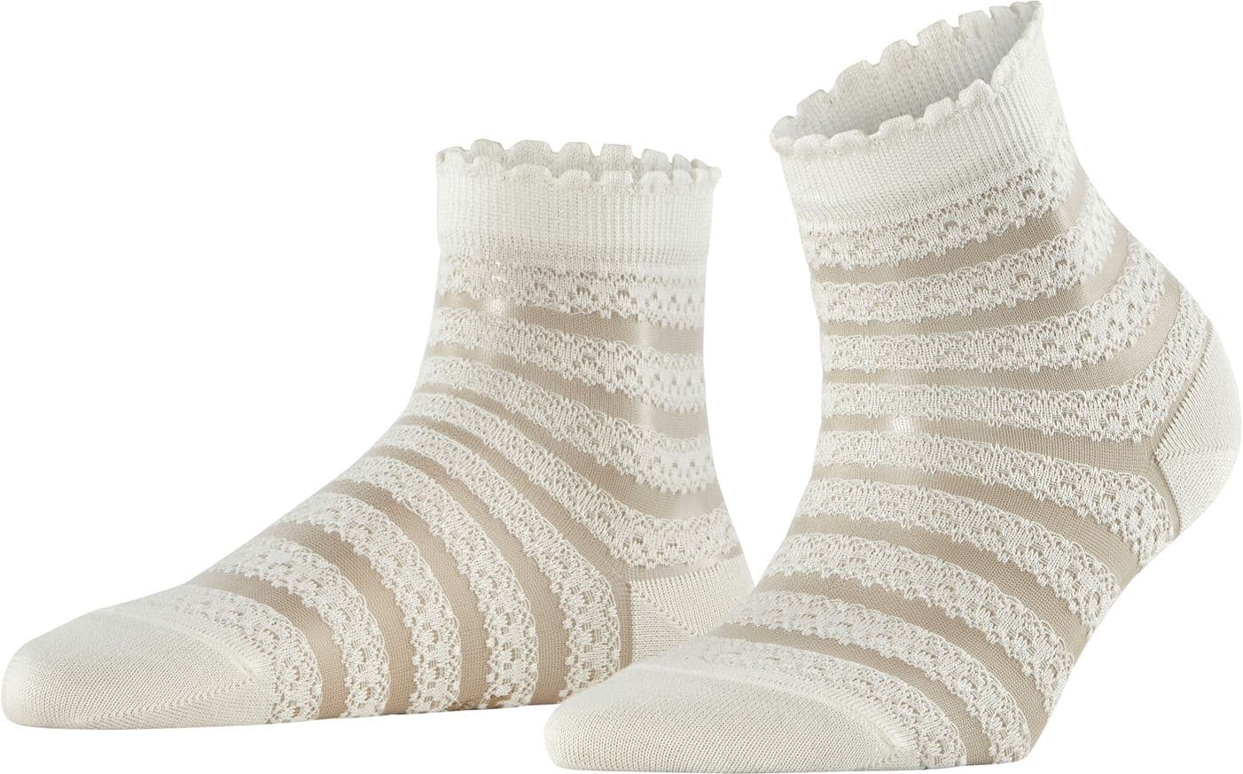 FALKE Damen Socken Border Lace
