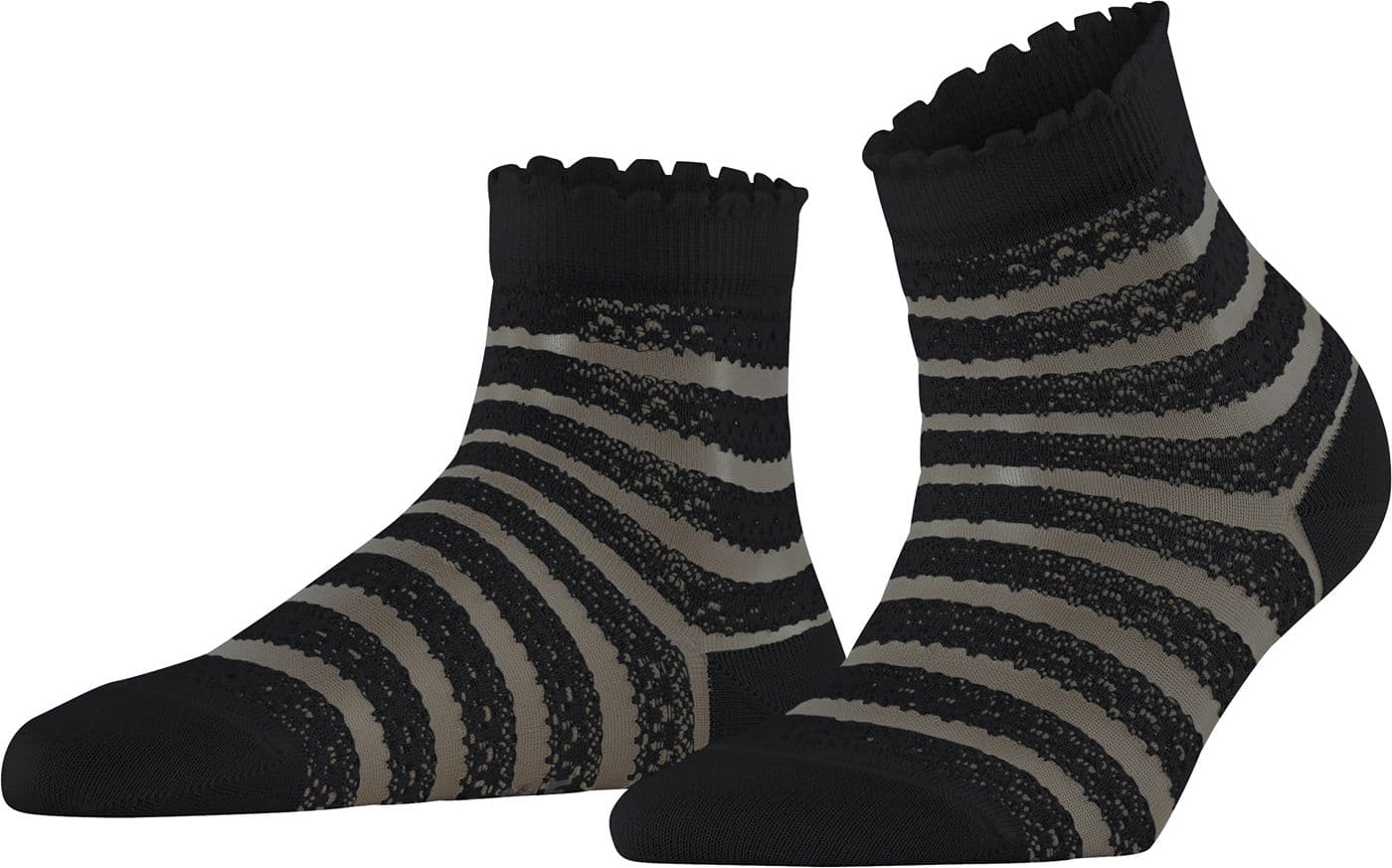 FALKE Damen Socken Border Lace