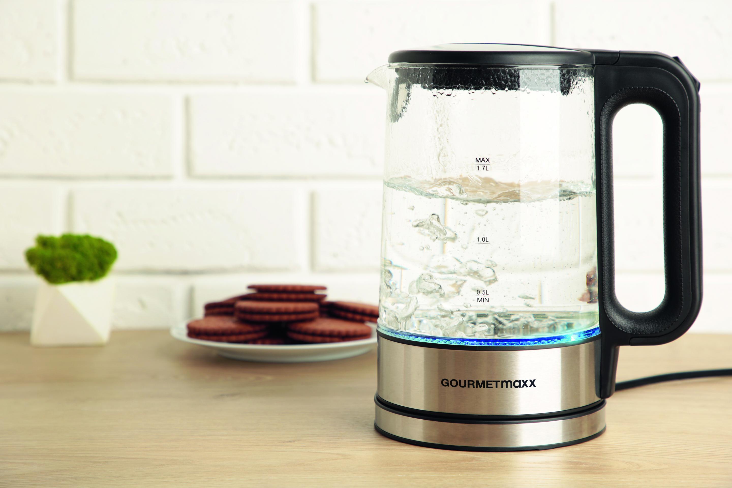Produktbild GOURMETMAXX Glas-Wasserkocher LED 1,7l 3 von 3