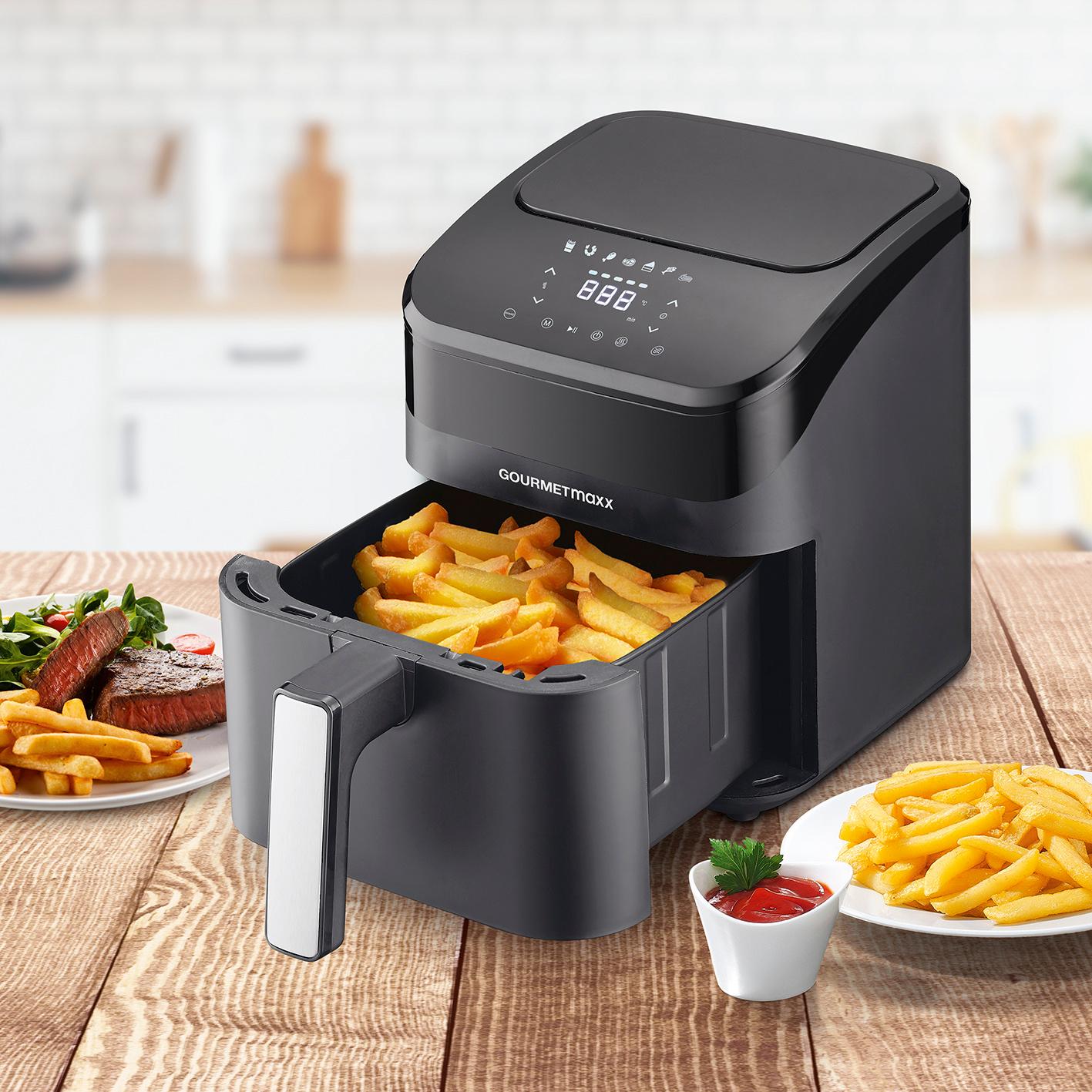 Produktbild GOURMETMAXX Heißluft-Fritteuse Digital 4l 3 von 4