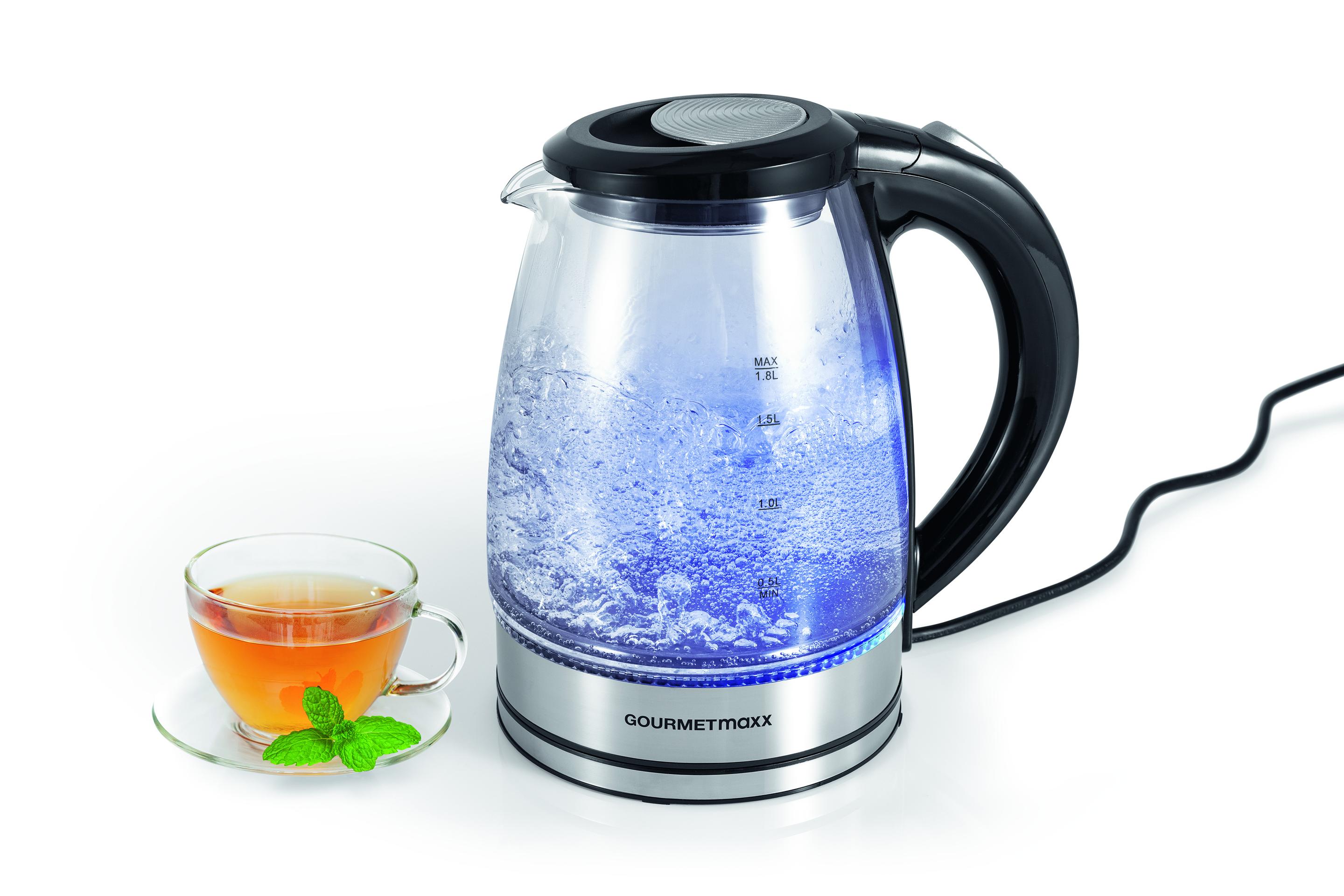 Produktbild GOURMETmaxx Glas-Wasserkocher 1,8l 2 von 5