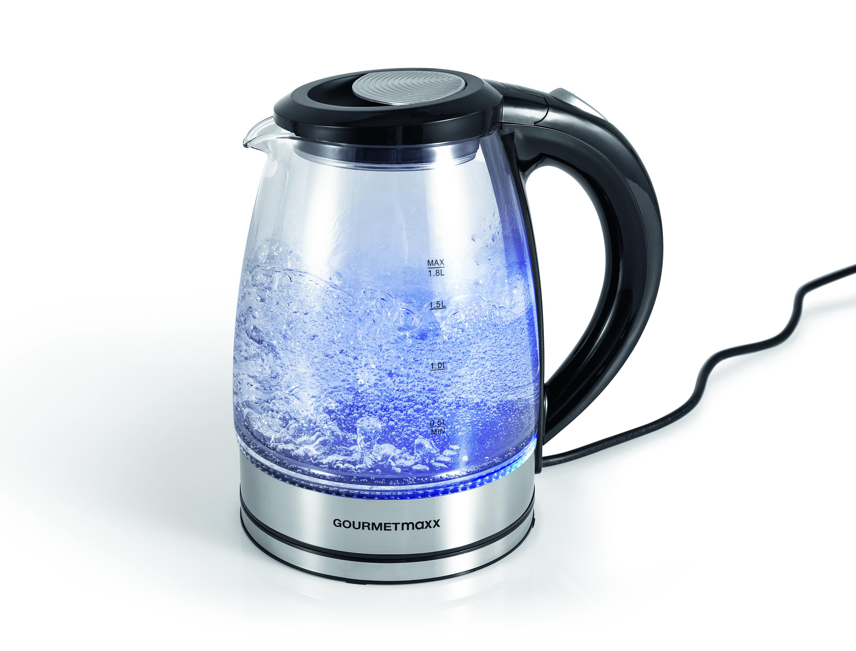 Produktbild GOURMETmaxx Glas-Wasserkocher 1,8l 3 von 5