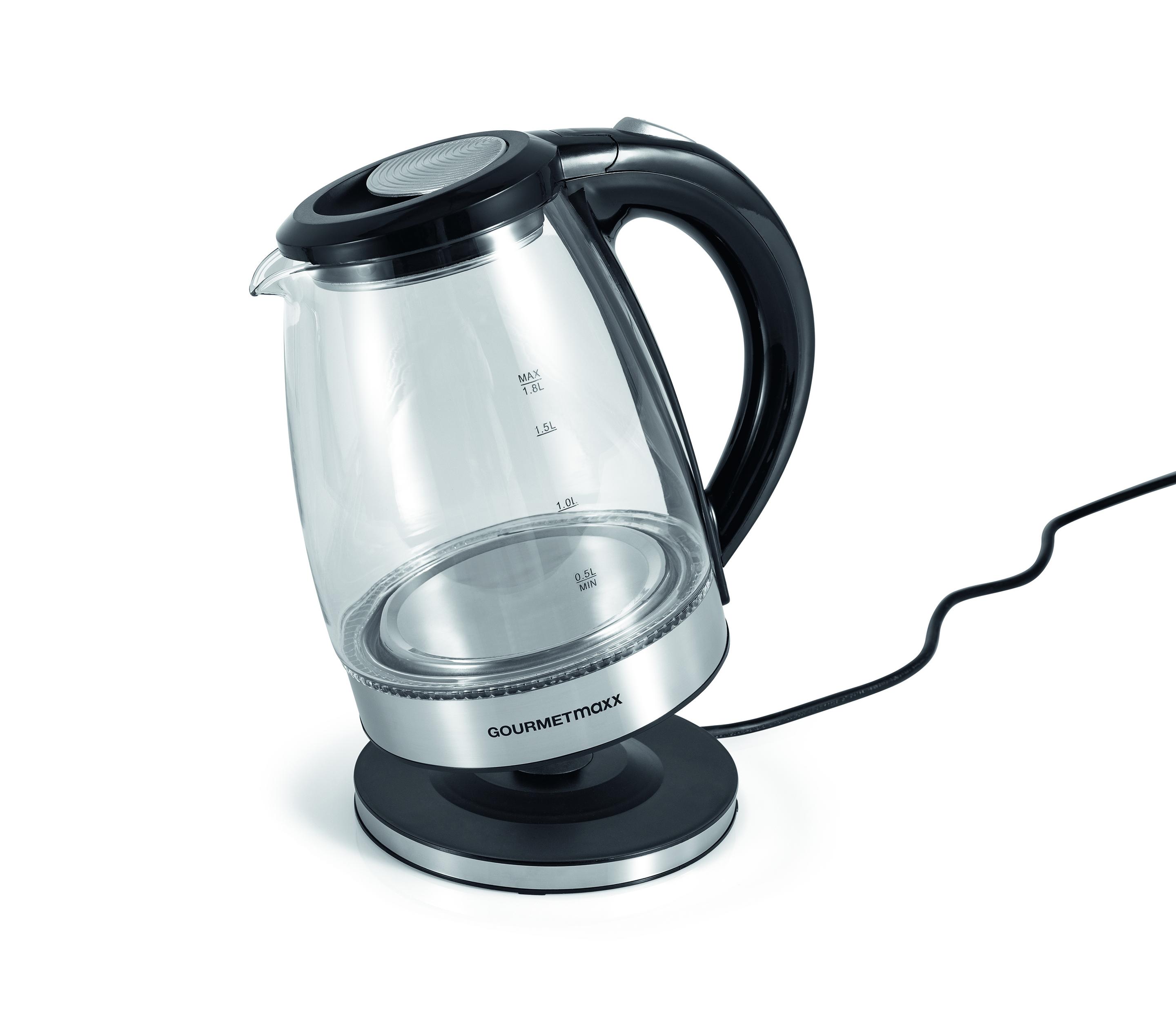 Produktbild GOURMETmaxx Glas-Wasserkocher 1,8l 4 von 5