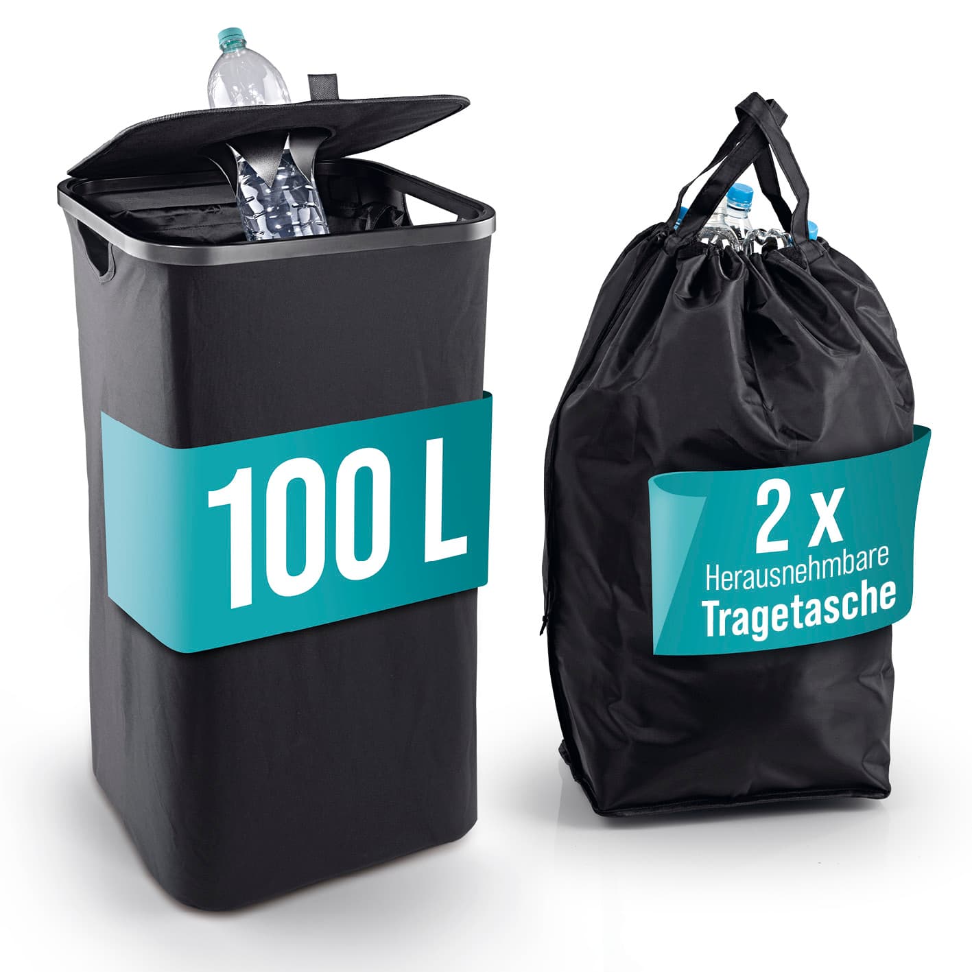 EASYMAXX Pfandflaschen Sammelbehälter