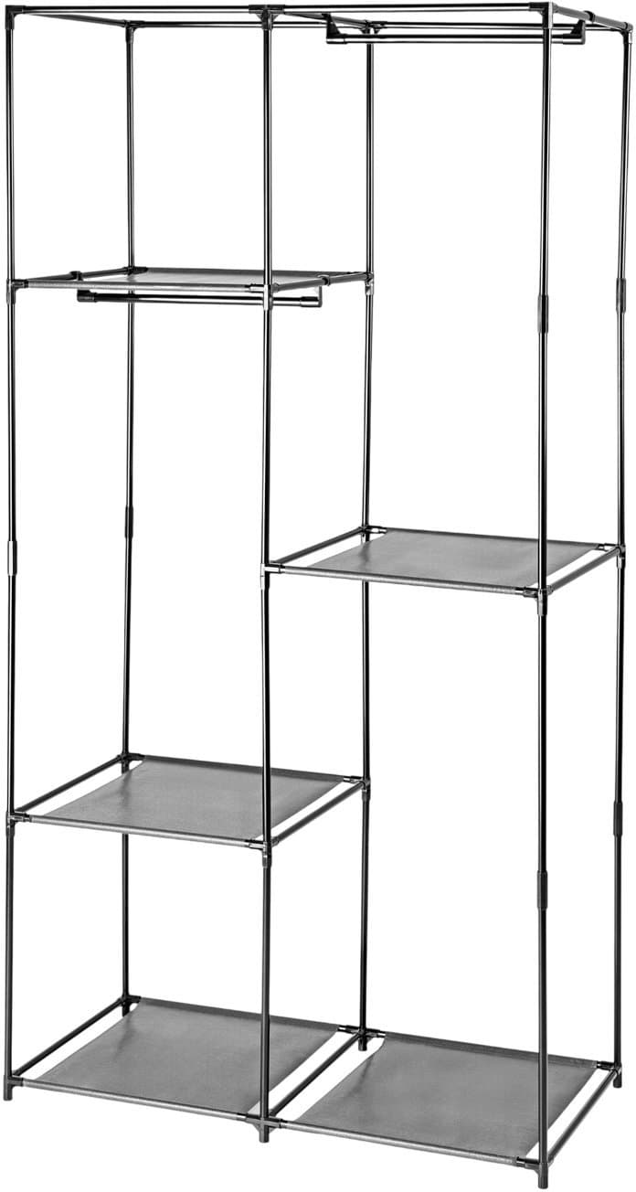 EASYmaxx Stoffschrank mit Kleiderstange