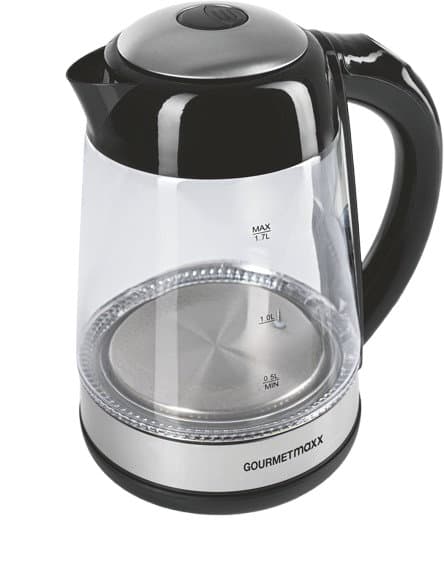 GOURMETmaxx Glas-Wasserkocher LED-Farbwechsel