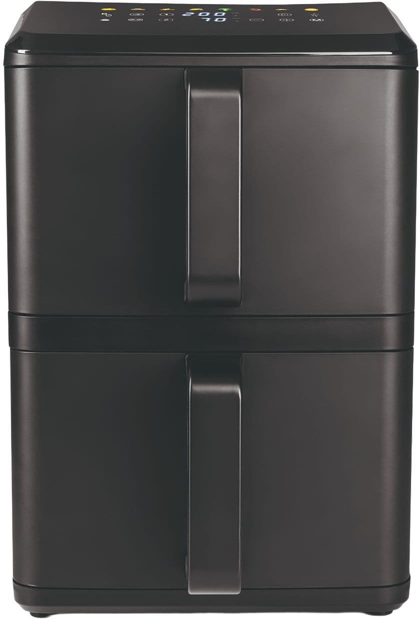 GOURMETMAXX Heißluftfritteuse FryUp Doppelkammer 10l