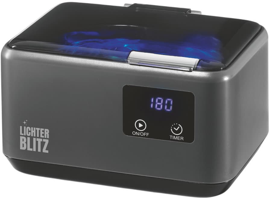 LICHTERBLITZ Ultraschall-Reinigungsgerät