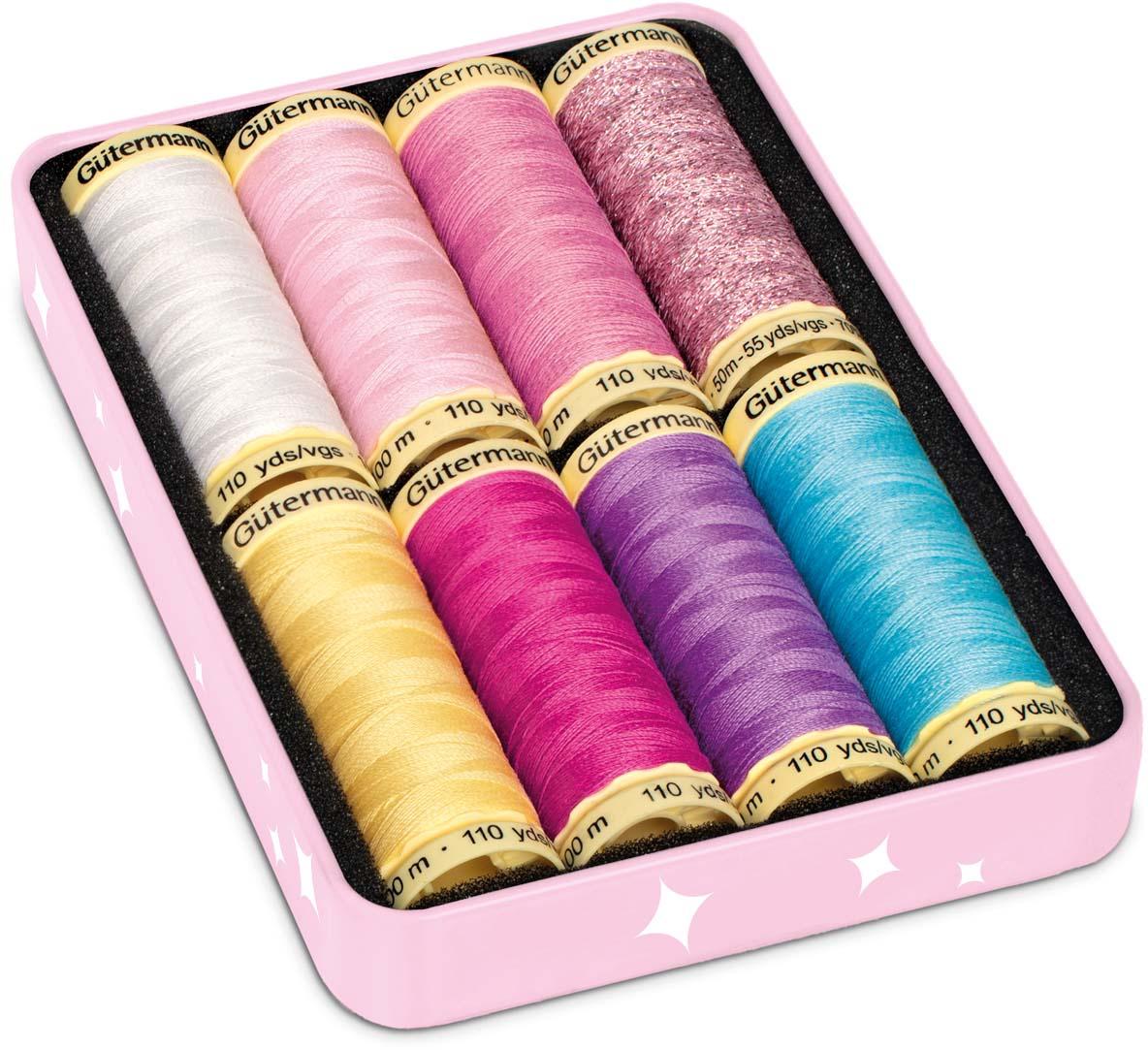 Produktbild Gütermann Nähfadenbox Cute and Pink 8-tlg. 3 von 4