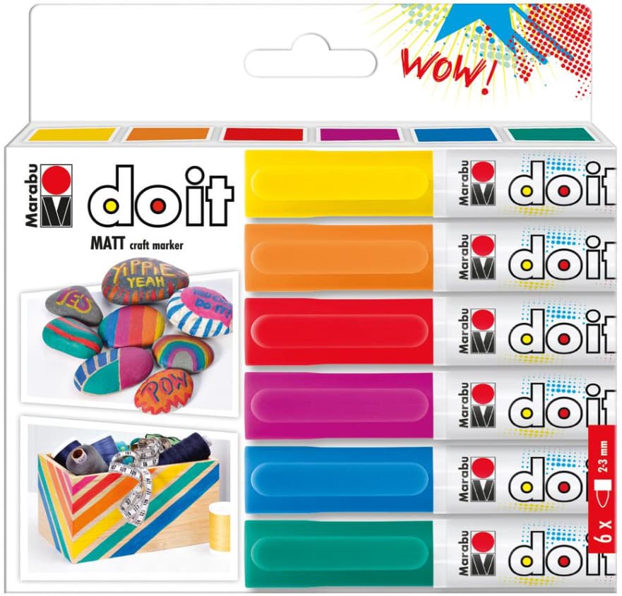 Marabu Do it Craft Marker 6-er Set