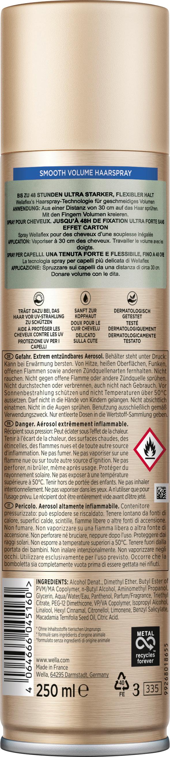 Produktbild Wellaflex Smooth Volume Haarspray 2 von 2