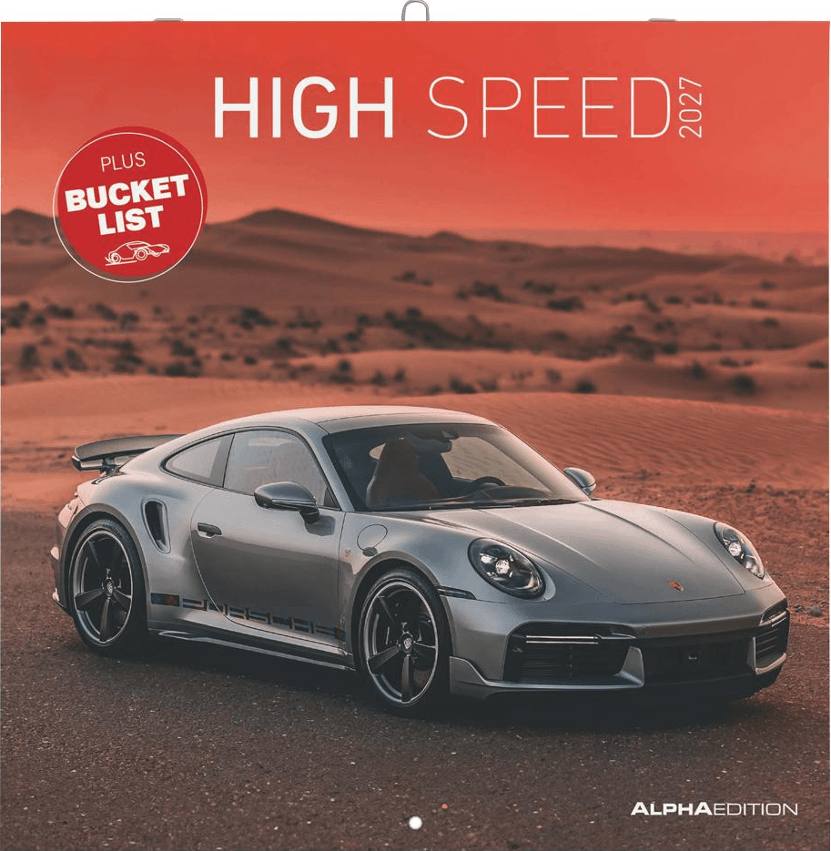 ALPHA Bildkalender High Speed 30x30cm