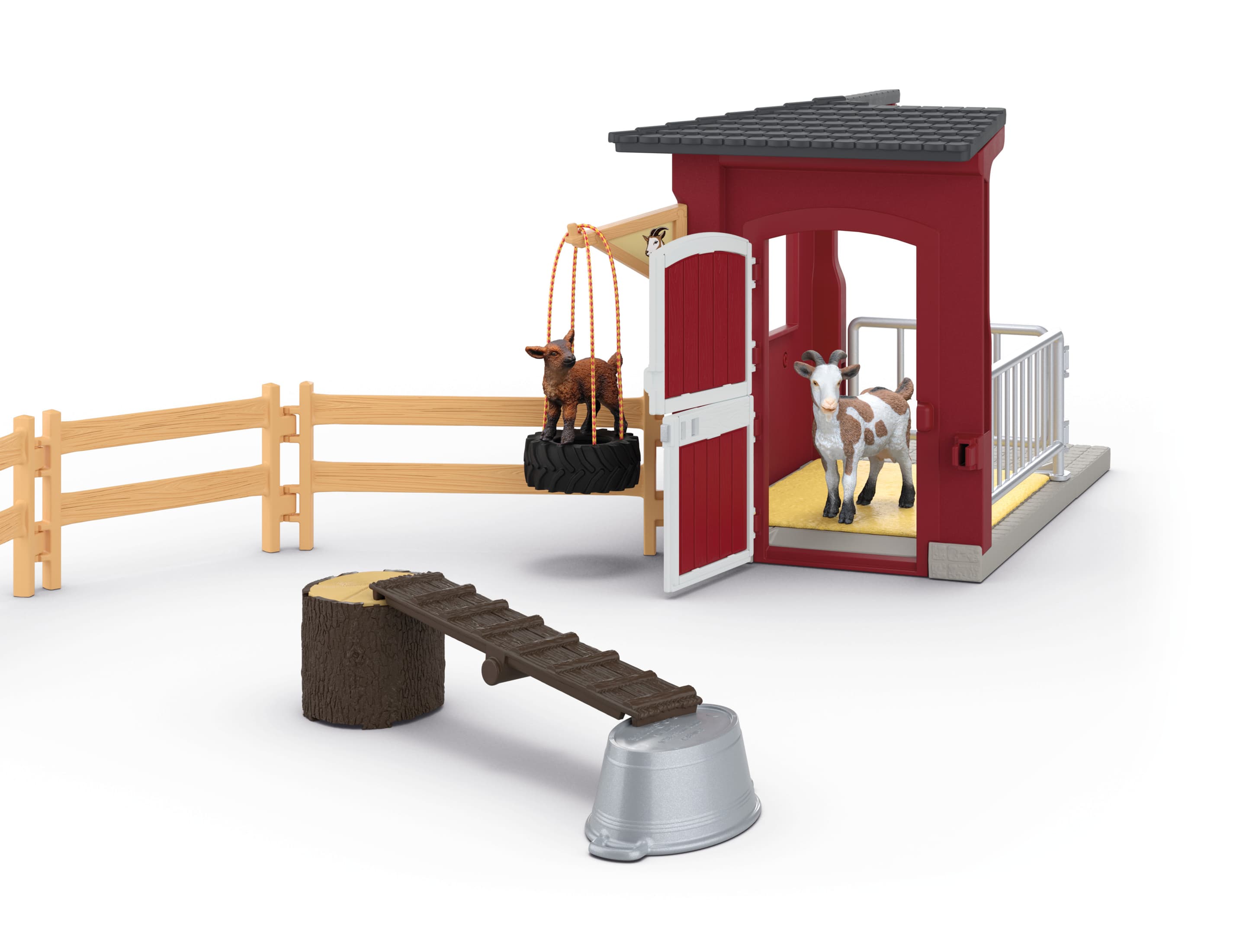 Produktbild Schleich 42726 - Farm World - Ziegenstall 5 von 5