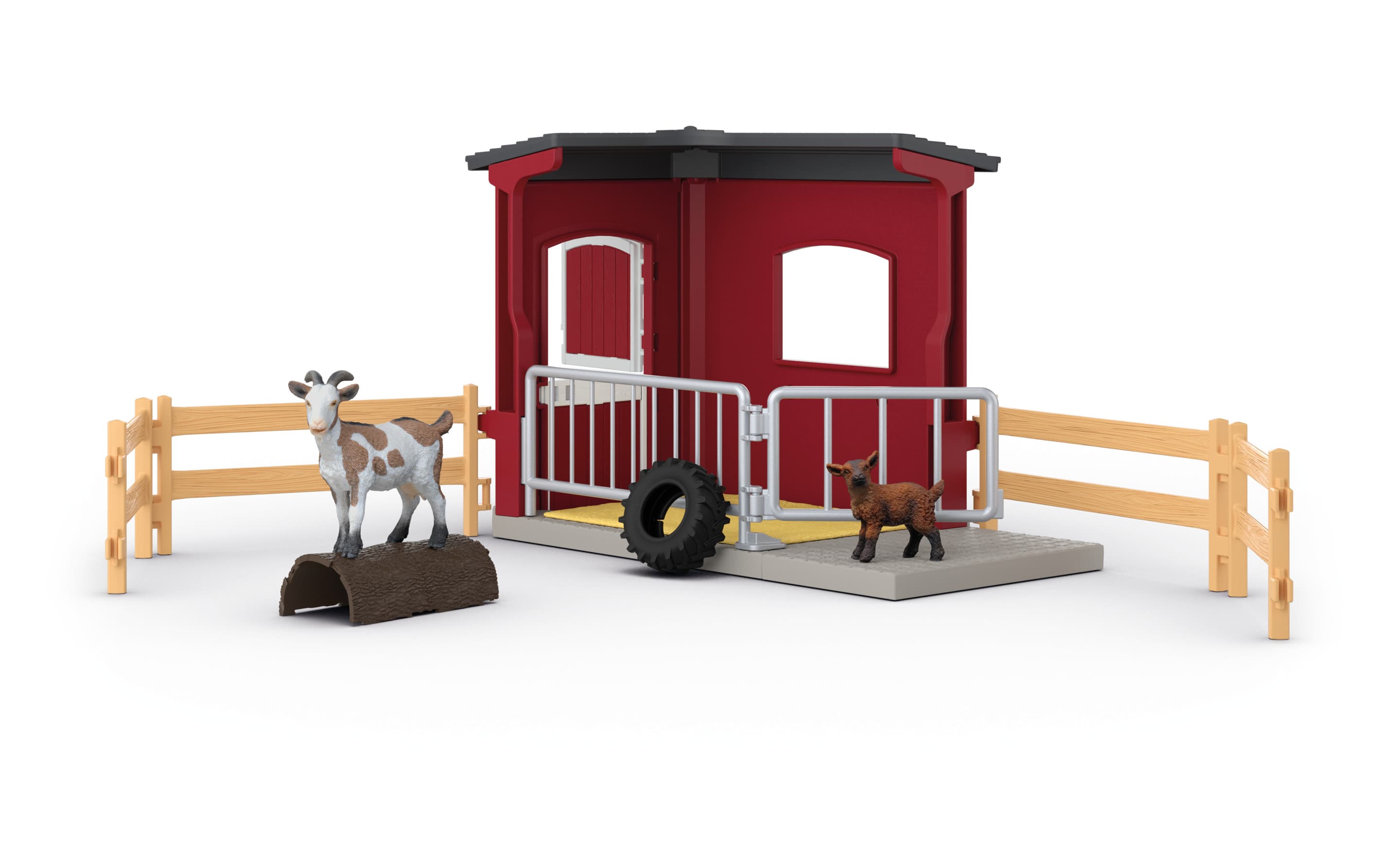 Produktbild Schleich 42726 - Farm World - Ziegenstall 4 von 5