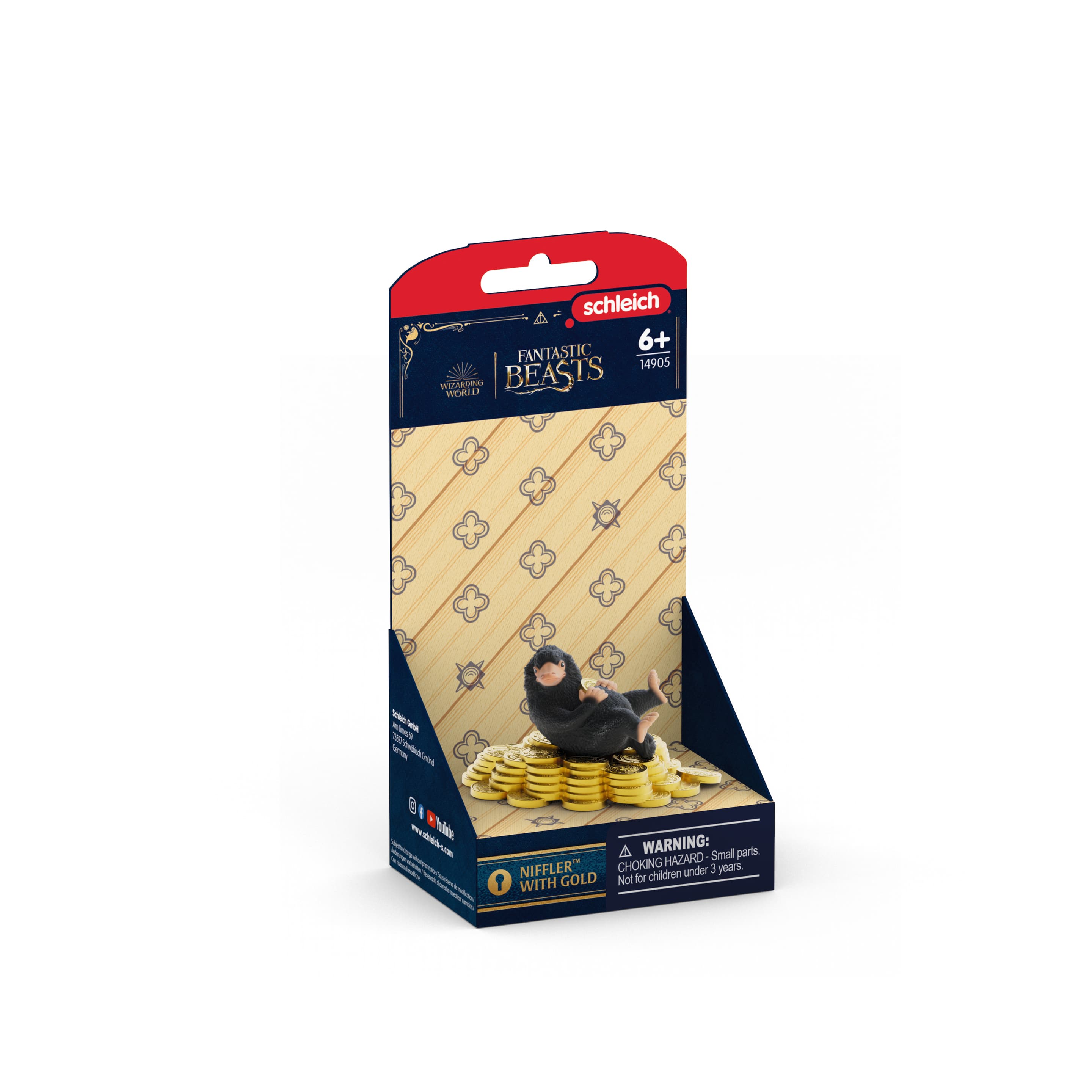 Produktbild Schleich 14905 - Harry Potter - Niffler™ mit Gold 5 von 5