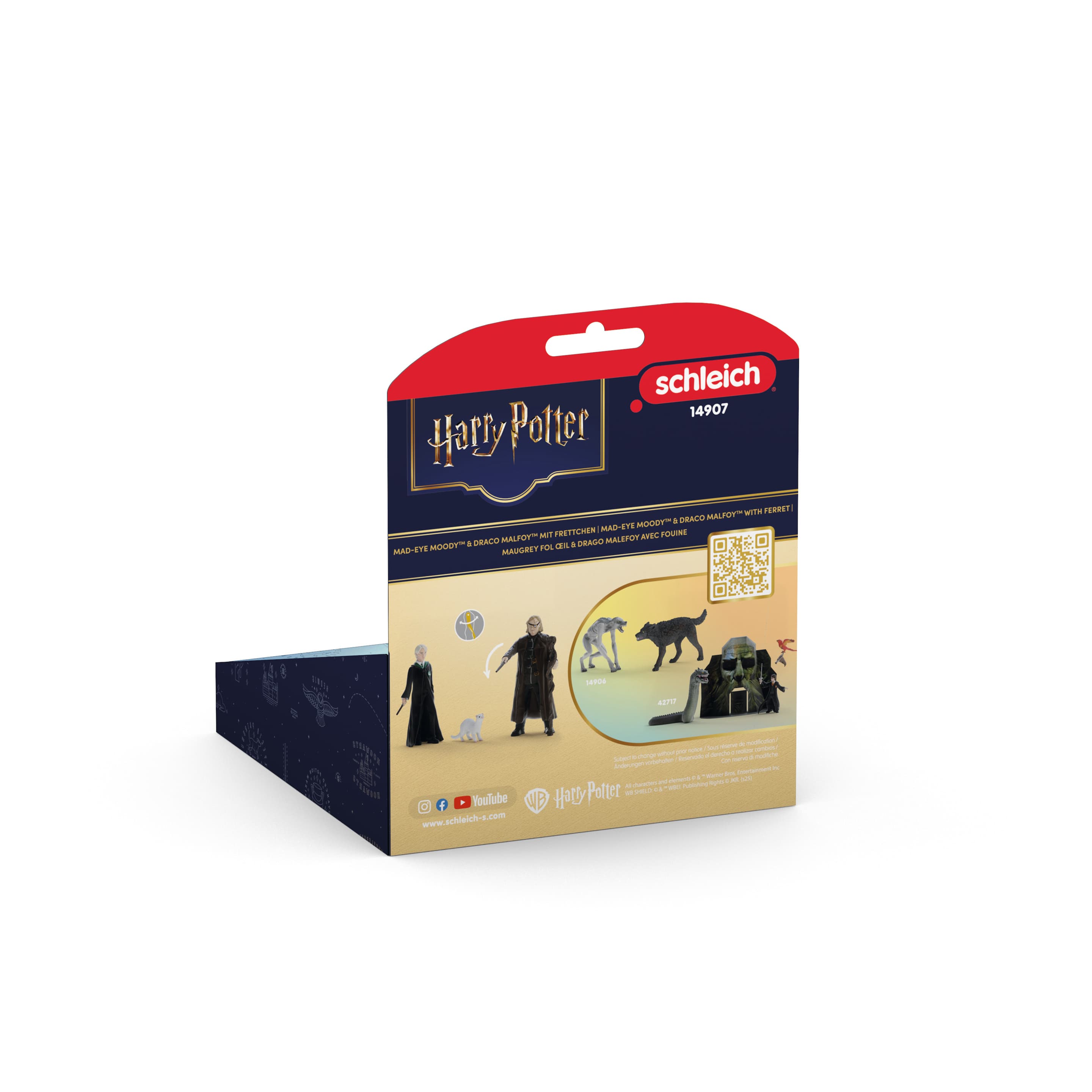 Produktbild Schleich 14907 - Harry Potter - Mad-Eye Moody™ & Draco Malfoy™ mit Frettchen 7 von 8