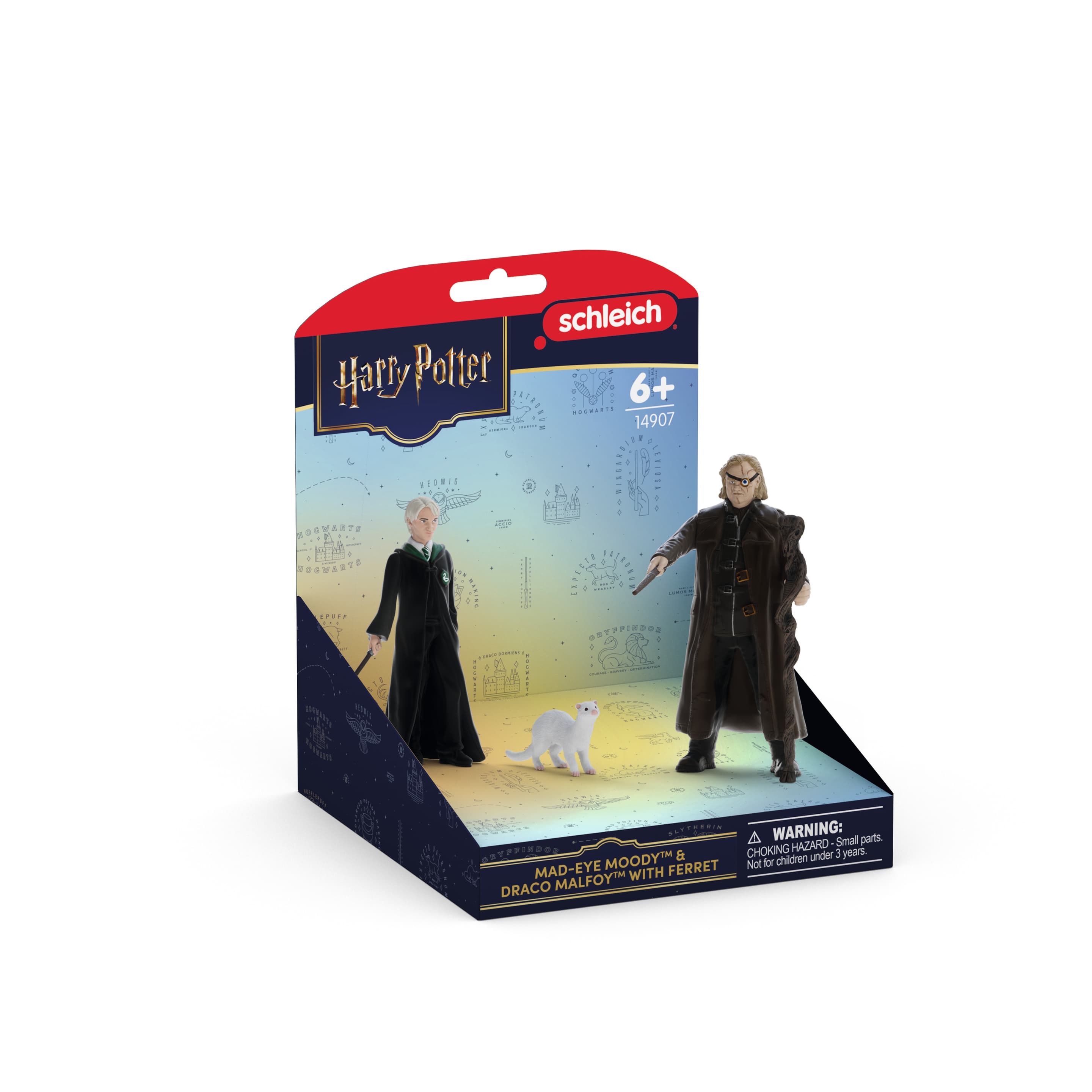 Produktbild Schleich 14907 - Harry Potter - Mad-Eye Moody™ & Draco Malfoy™ mit Frettchen 2 von 8