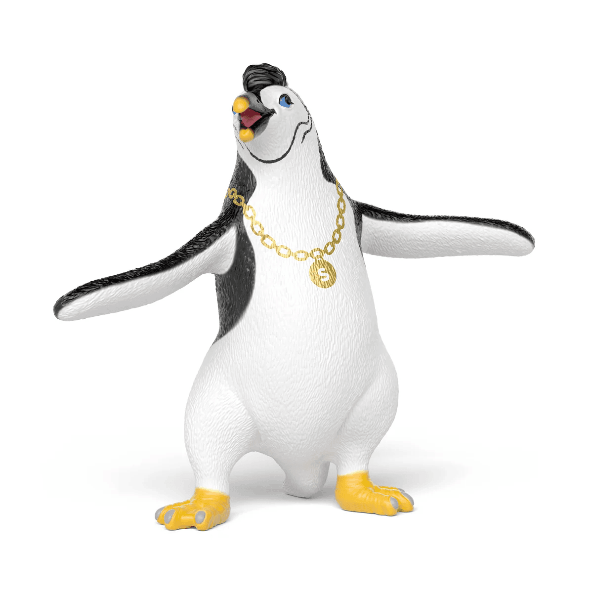 Schleich 14958 - Die Schule der magischen Tiere - Juri der Pinguin mit Goldkette