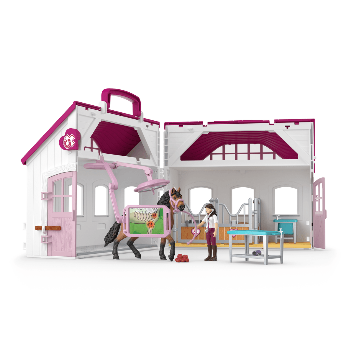 Schleich 42787 - Horse Club -  Pferdeklinik "Heilende Hufe"