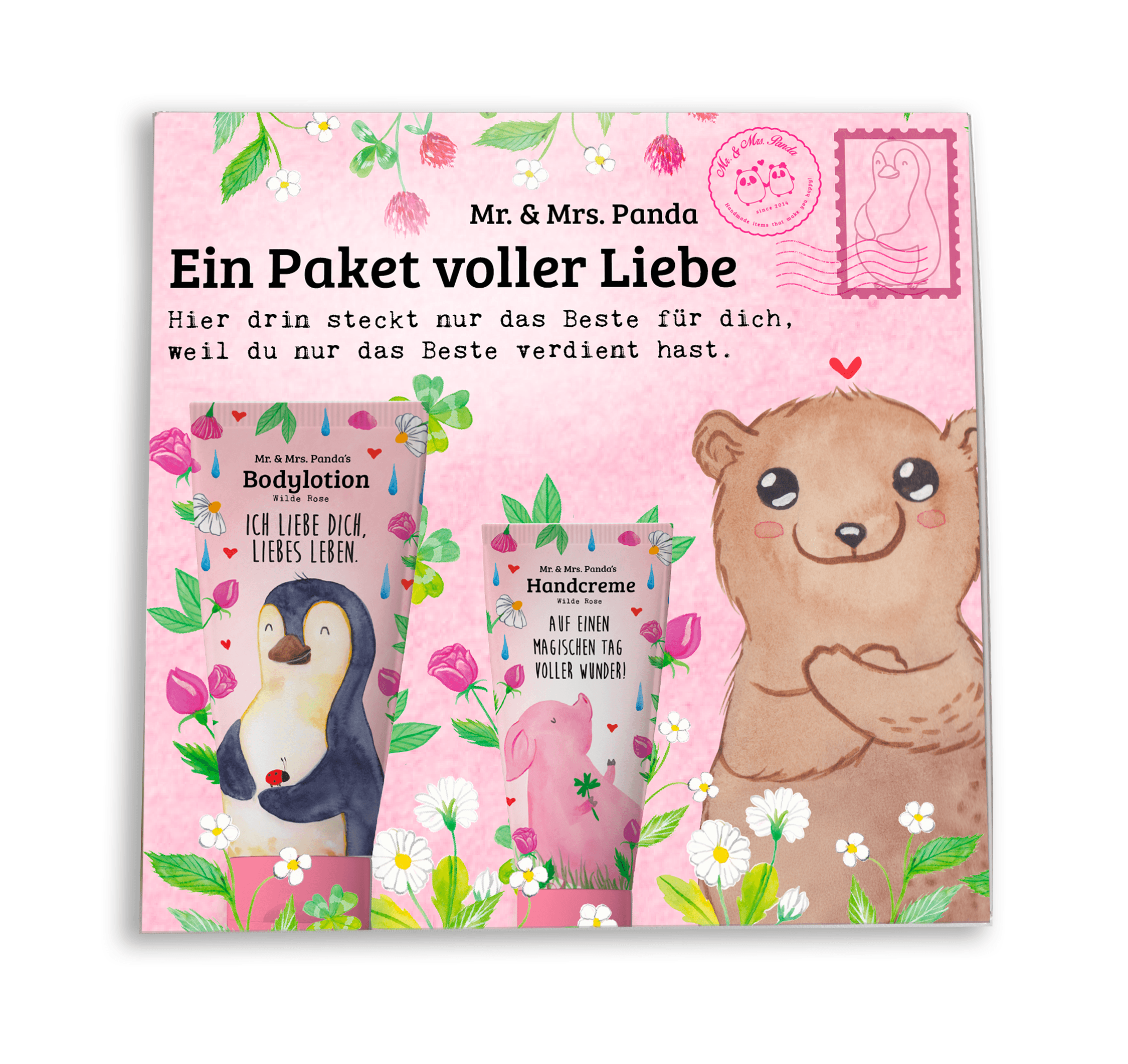 Mr. & Mrs. Panda Ein Paket voller Liebe Geschenkpackung