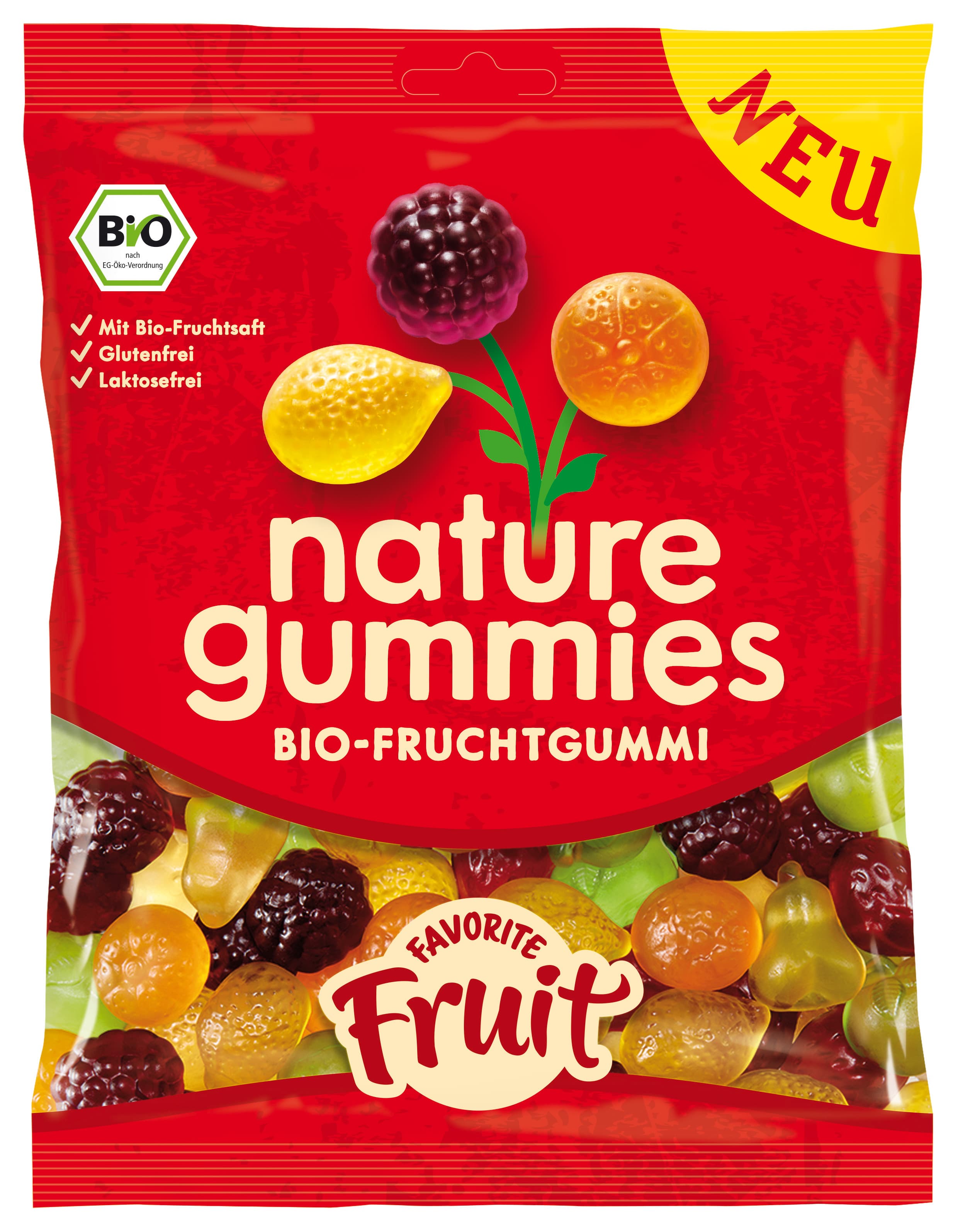 nature gummies Bio Fruchtgummi Favorite Fruit