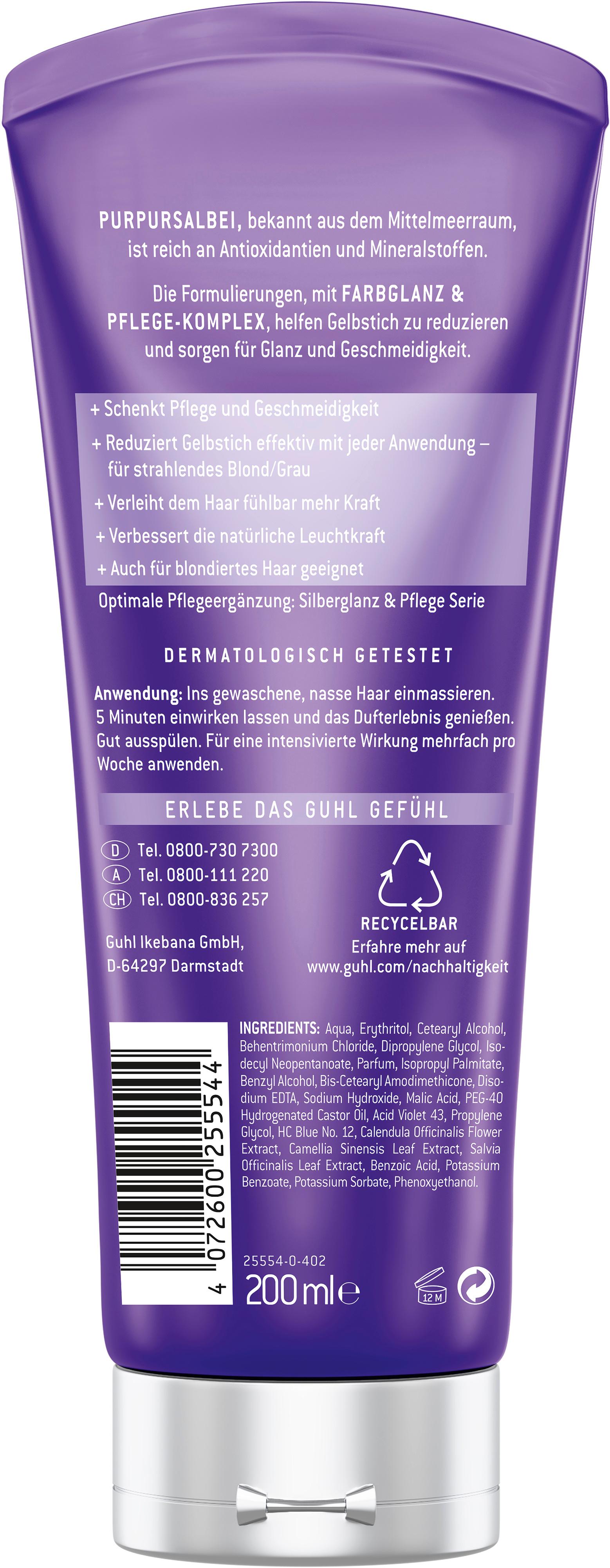 Produktbild GUHL SILBERGLANZ&PFLEGE Anti-Gelbstich Kur 2 von 4
