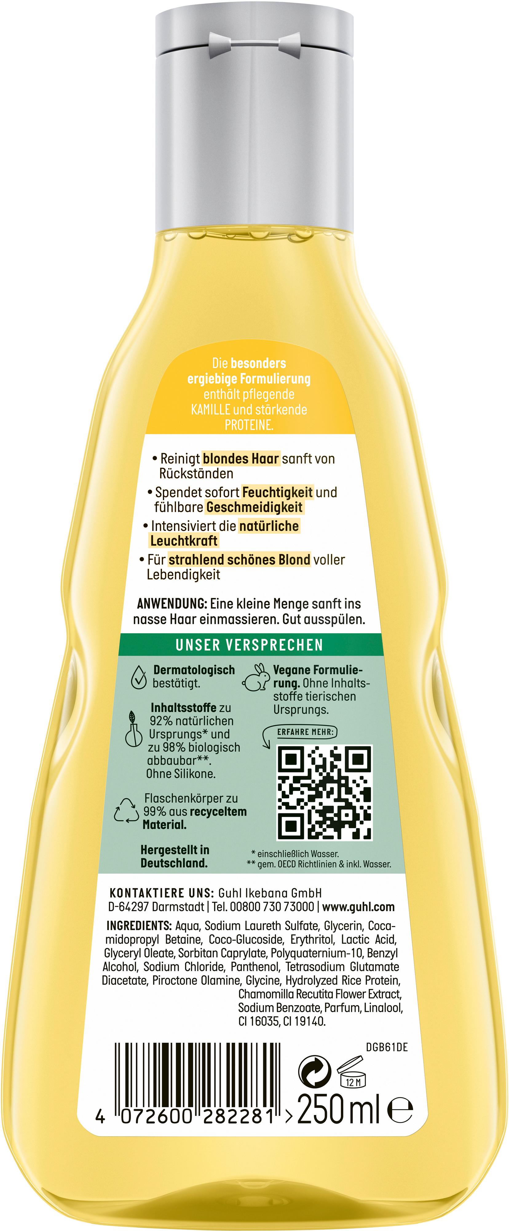 Produktbild GUHL BLOND FASZINATION Farbglanz Shampoo 2 von 2