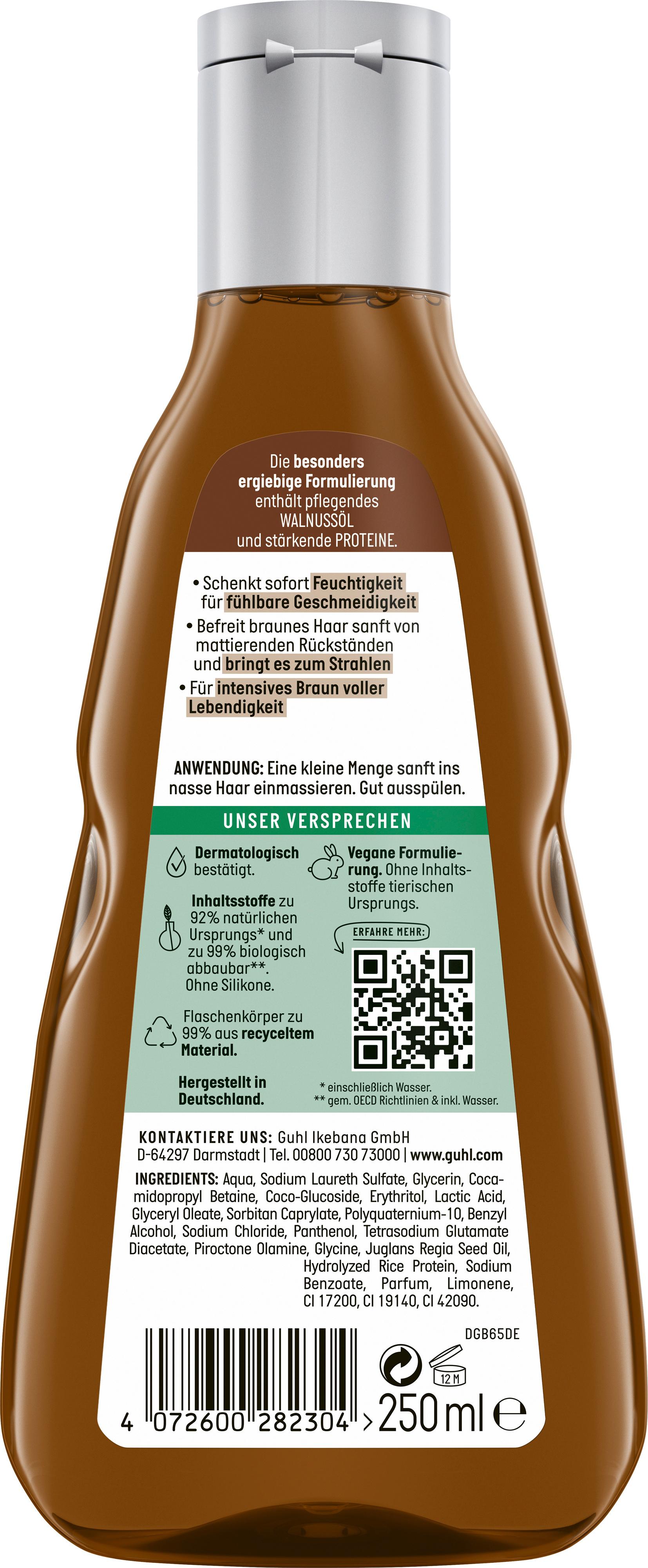 Produktbild GUHL BRAUN FASZINATION Farbglanz Shampoo 2 von 2