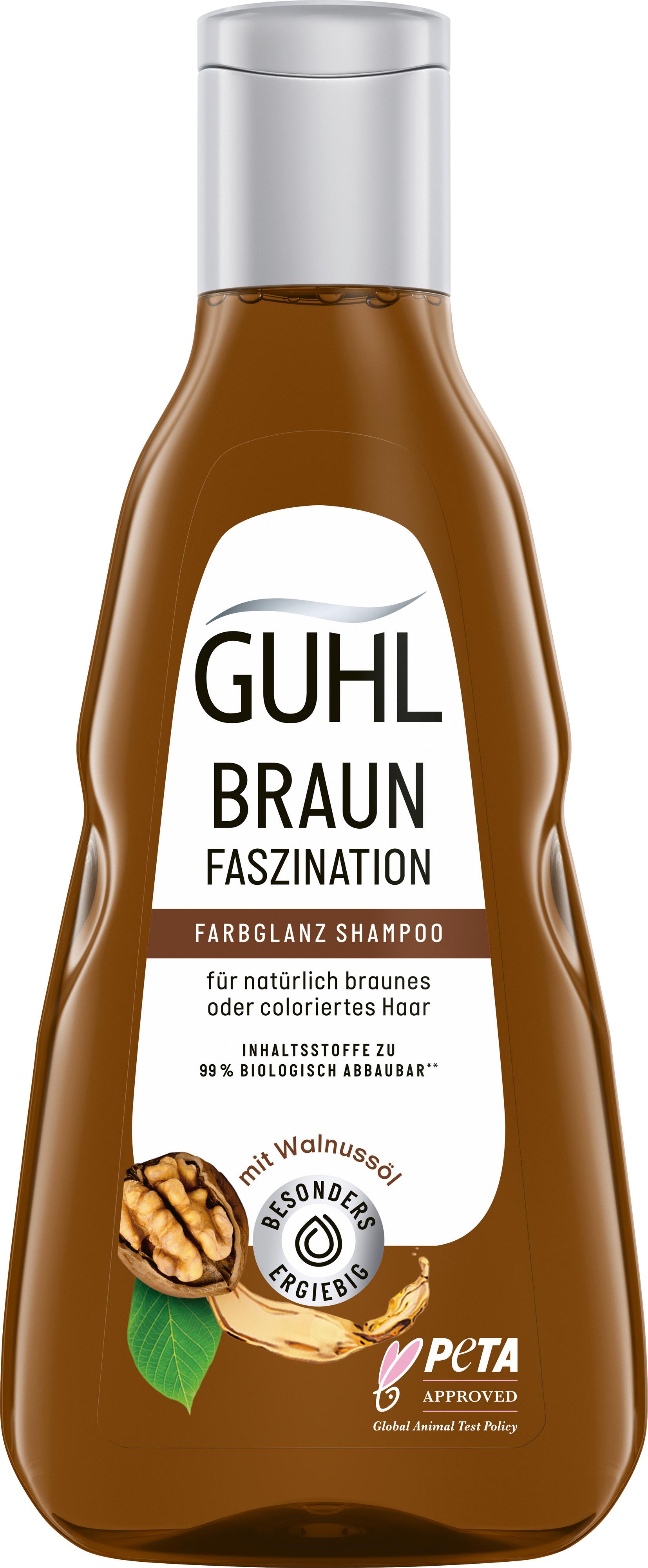 GUHL BRAUN FASZINATION Farbglanz Shampoo