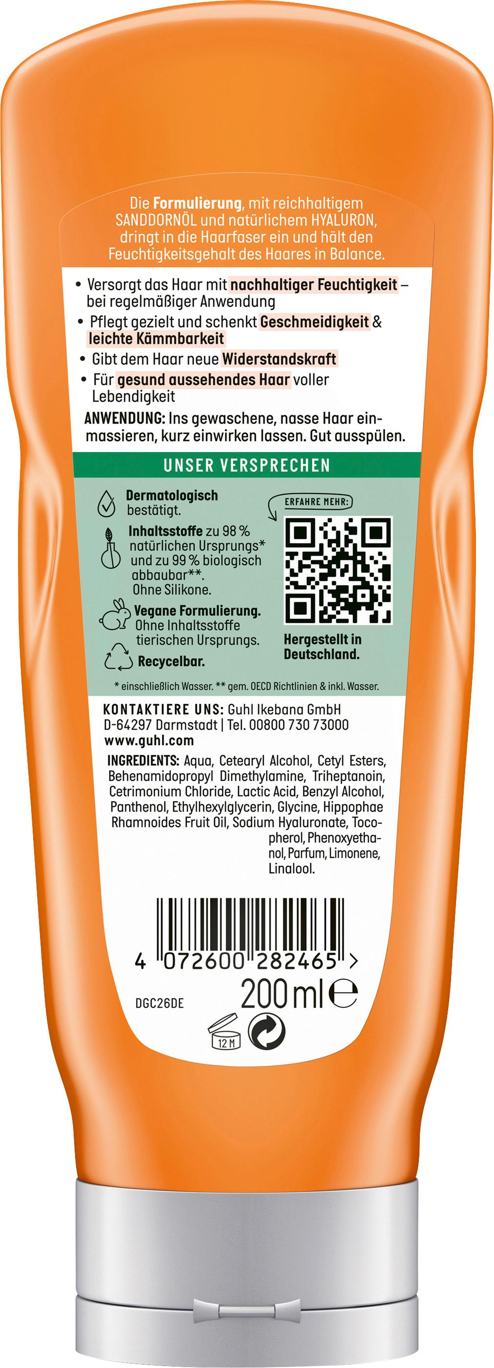 Produktbild GUHL FEUCHTIGKEITSAUFBAU Nährpflege-Spülung 200ml 2 von 2