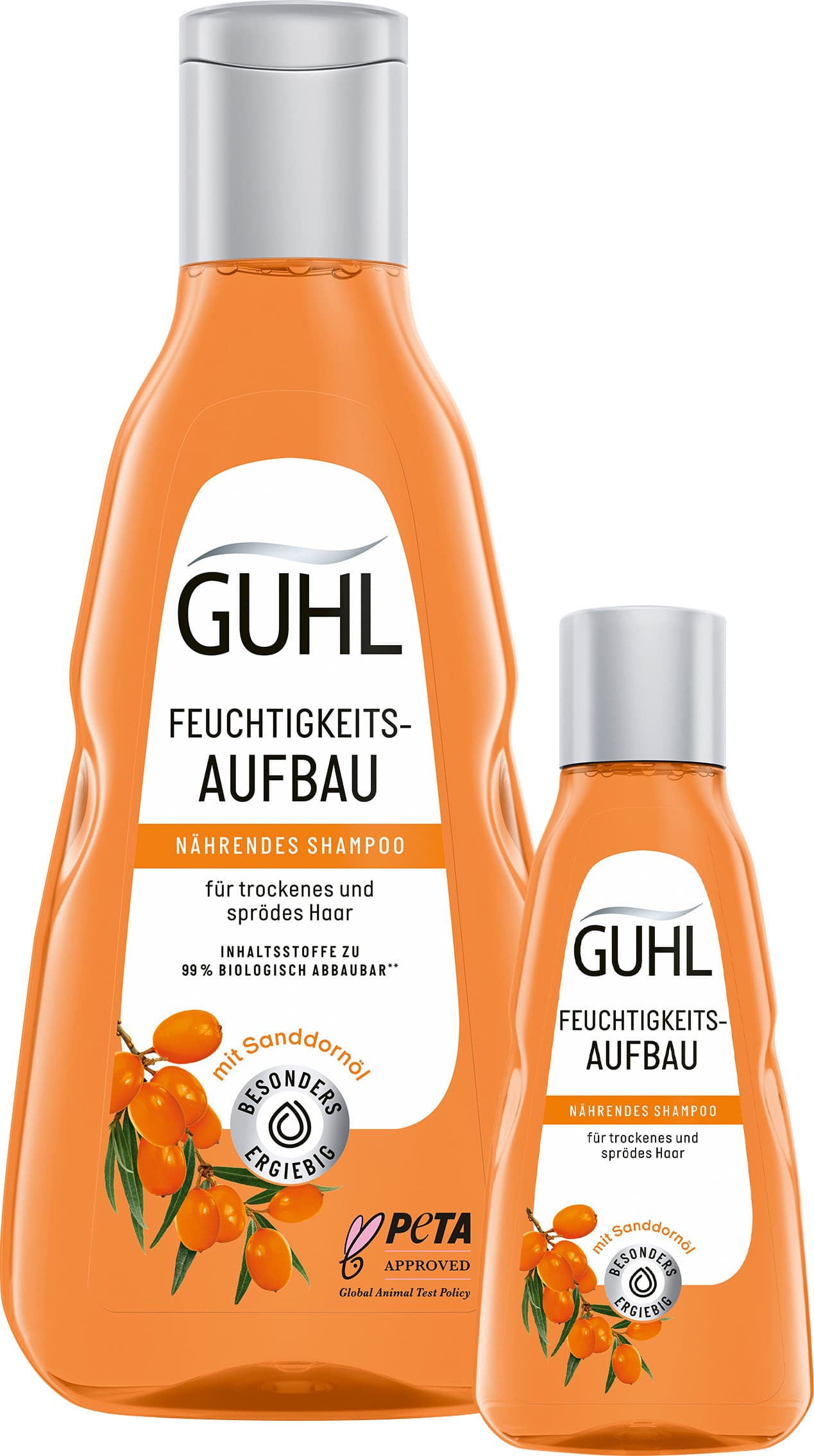 GUHL Feuchtigkeitsaufbau Nährendes Shampoo + Mini