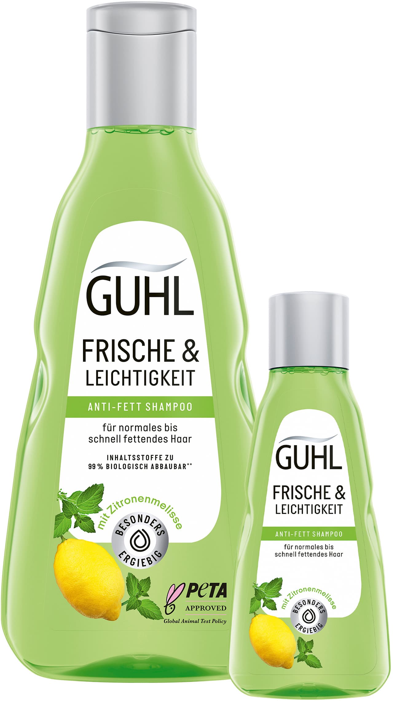 GUHL Frische & Leichtigkeit Anti-Fett Shampoo + Mini