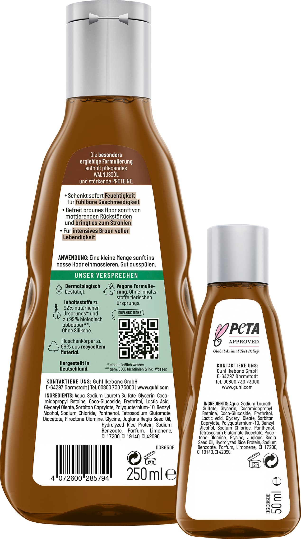 Produktbild GUHL Braun Faszination Farbglanz Shampoo + Mini 2 von 2