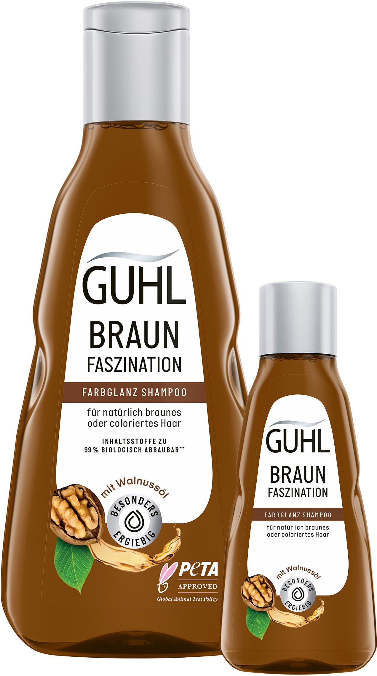 GUHL Braun Faszination Farbglanz Shampoo + Mini