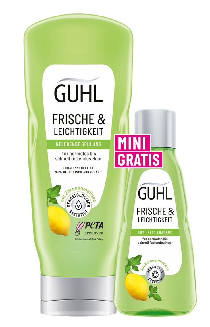 GUHL Frische&Leichtigkeit Belebende Spülung + Mini