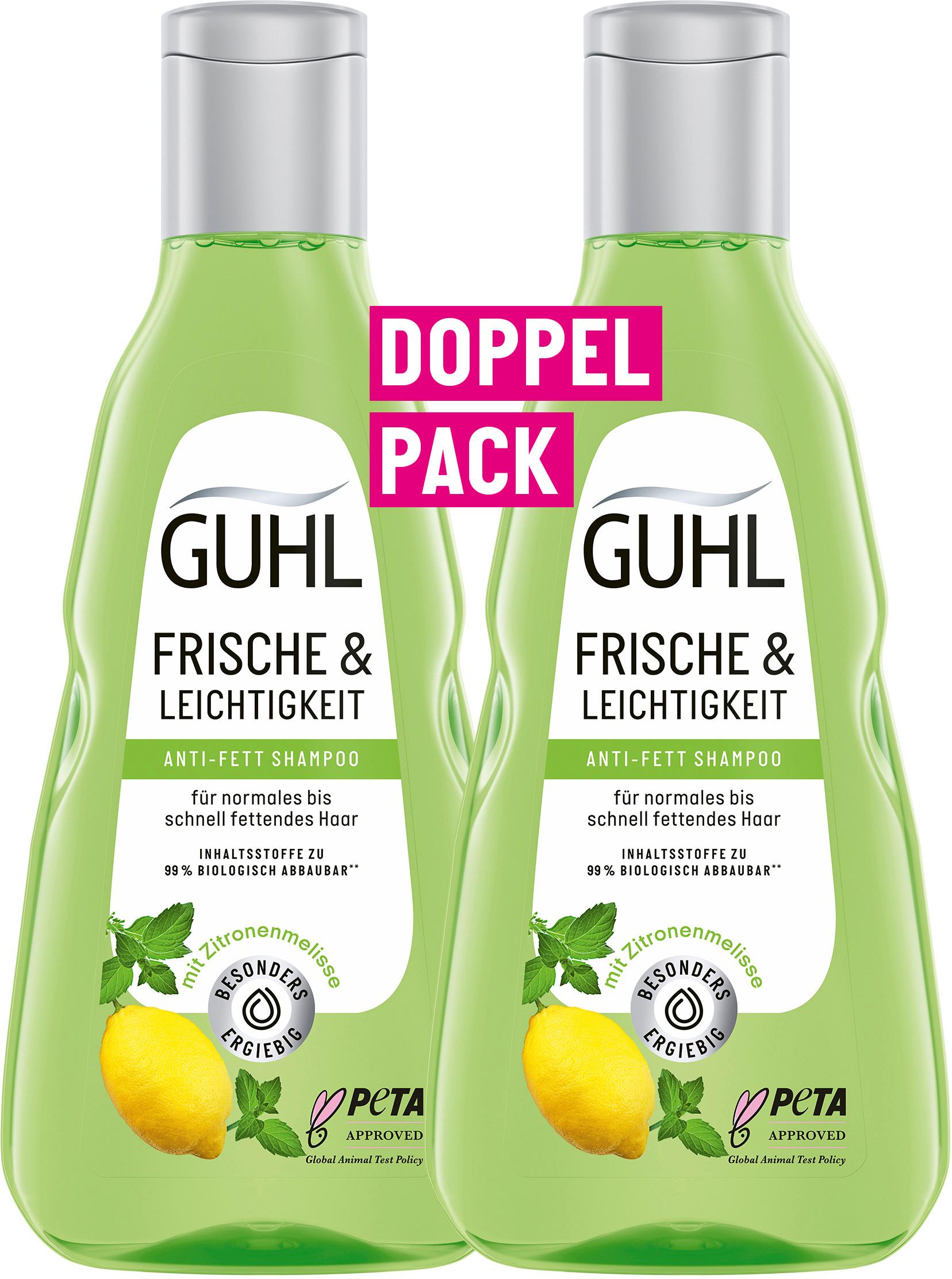 Guhl Shampoo Frische&Leichtigkeit Doppelpack