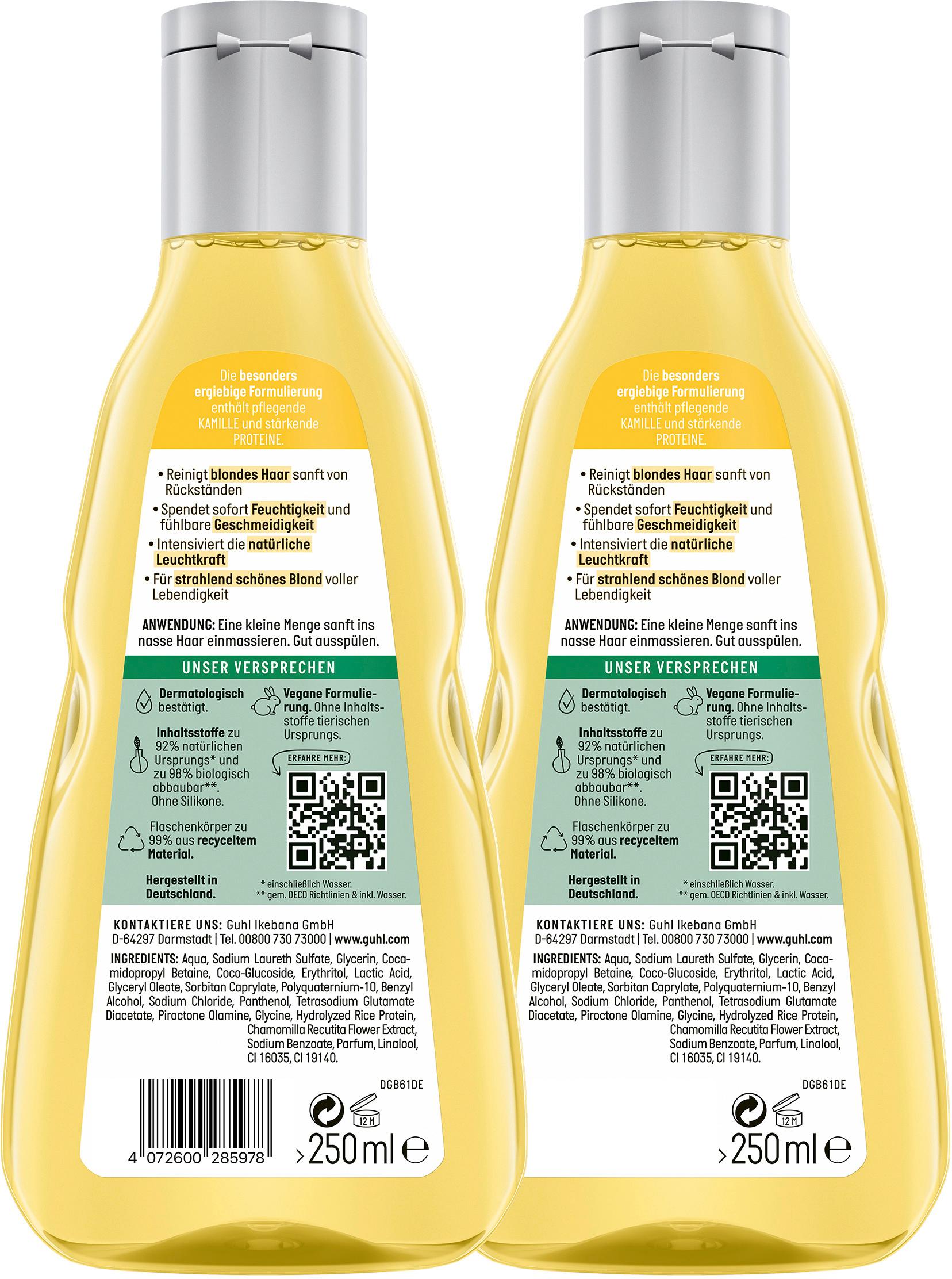 Produktbild GUHL Blond Faszination Farbglanz Shampoo Doppelpack 2 von 2