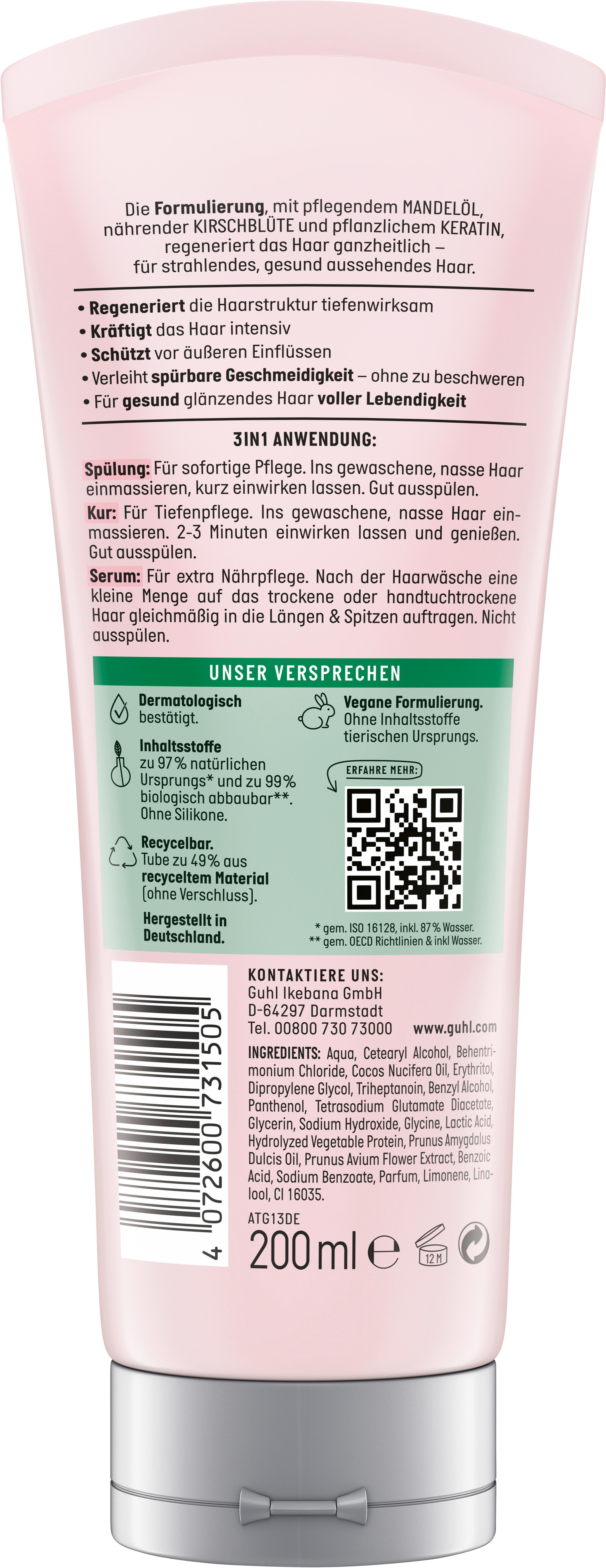 Produktbild GUHL Tiefen Aufbau 3 in 1 Kur, Spülung&Serum 2 von 2