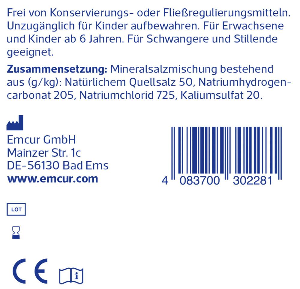 Produktbild Emsan® Nasenspülsalz multimineral reinigt Ihre Nase auf gründliche und schonende Weise bei Schnupfen + Pollenallergie. 4 von 6