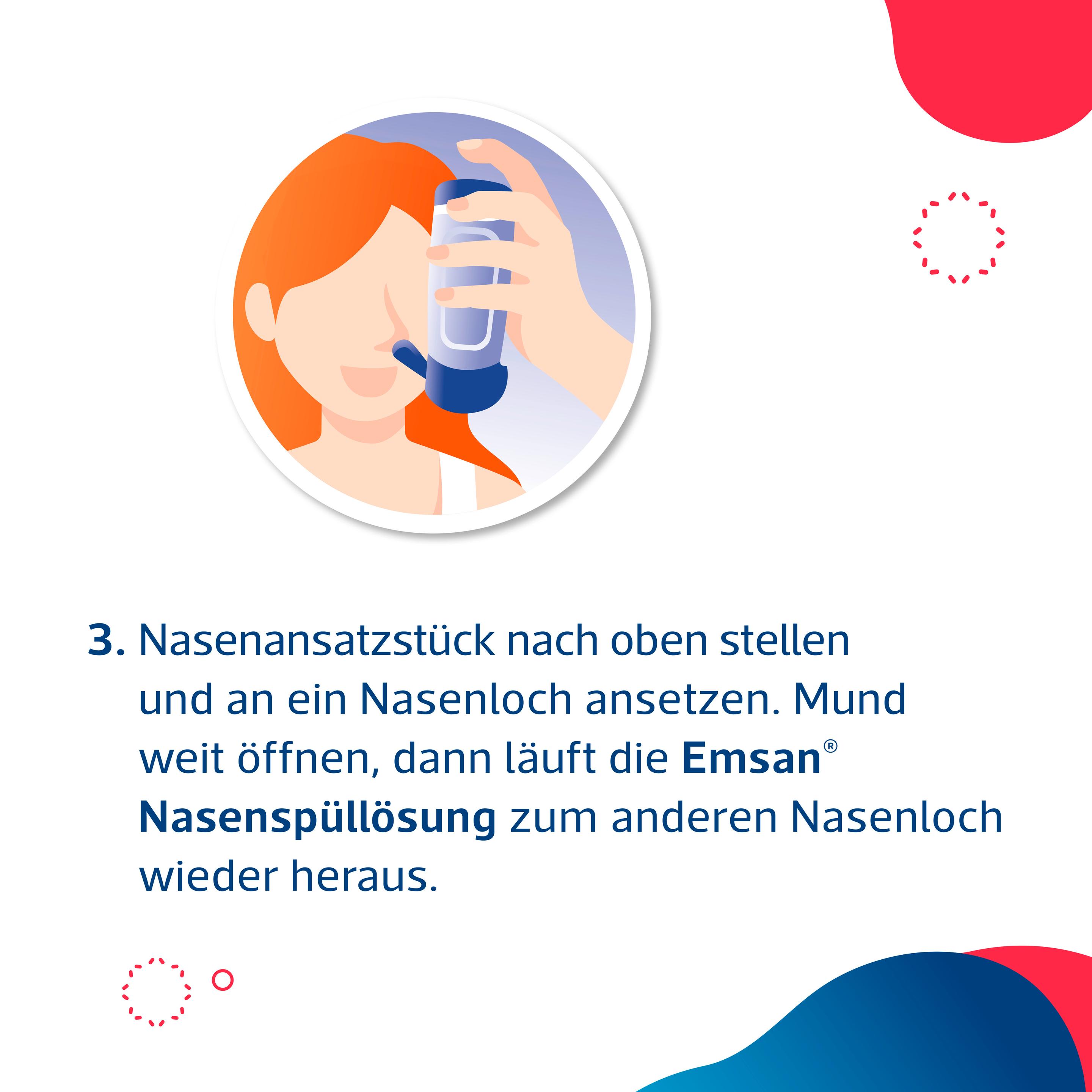 Produktbild Emsan Nasendusche Komplett-Set + 10 Beutel Nasenspülsalz 8 von 8