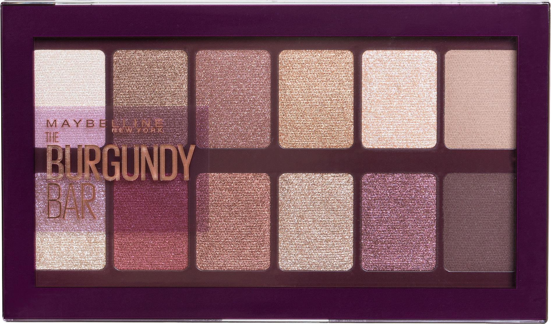 MAYBELLINE NEW YORK Lidschatten Palette The Burgundy Bar