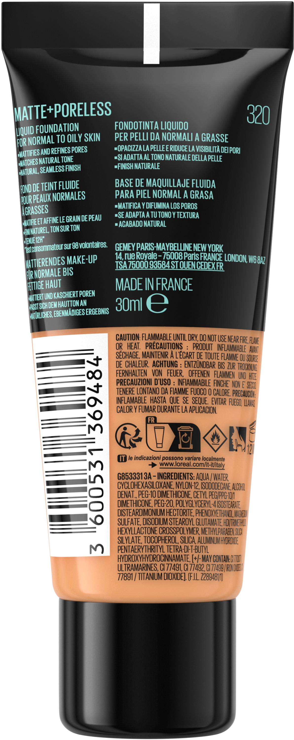 Produktbild MAYBELLINE NEW YORK MakeUp Fit Me! Foundation Matte 2 von 5