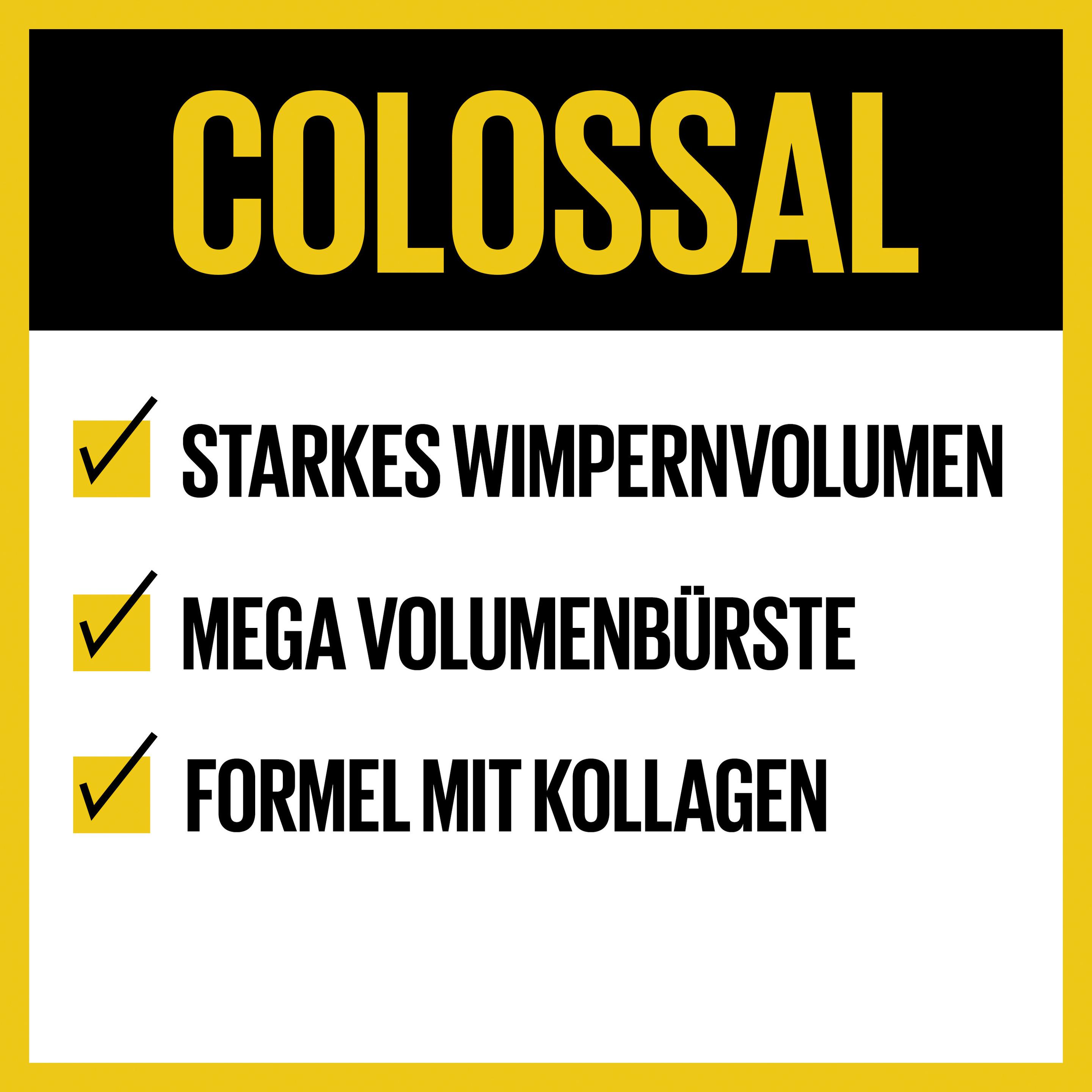 Produktbild Maybelline New York Mascara Express Colossal - Volumen Länge und Schwung für ultimativ schwarze Wimpern 4 von 9