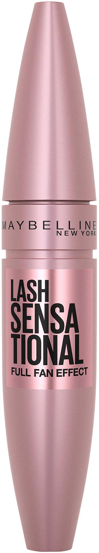MAYBELLINE NEW YORK Mascara Lash Sensational Very Black- für voluminöse Wimpern die definiert und lang sind