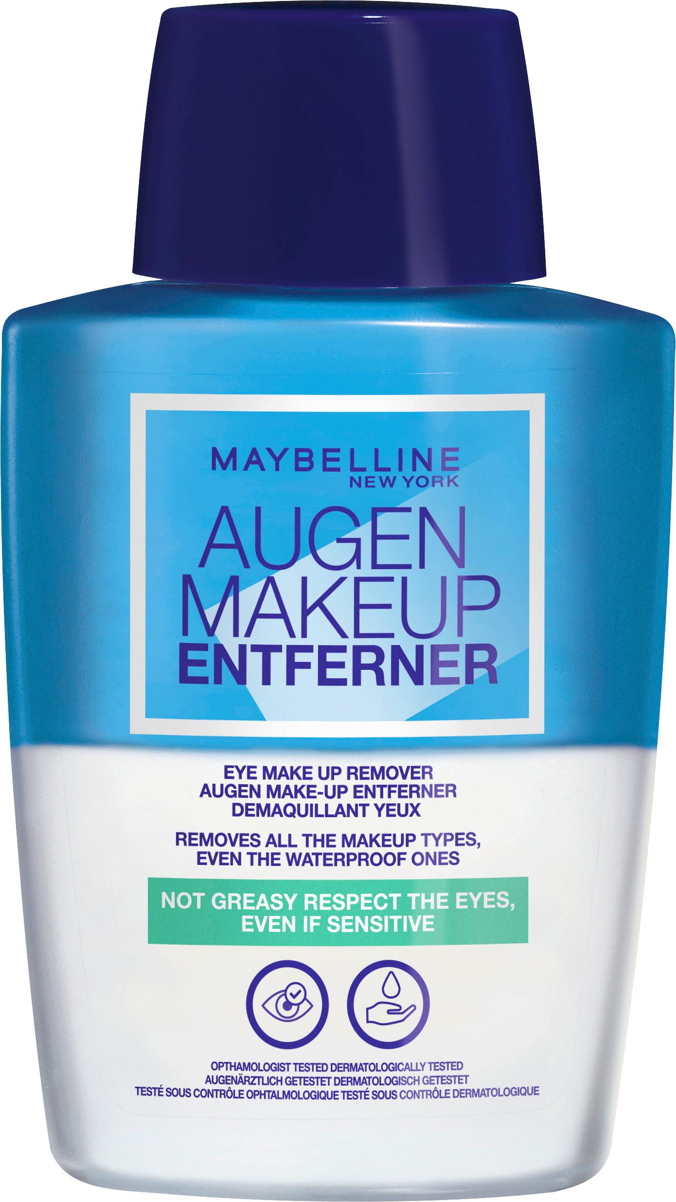 MAYBELLINE NEW YORK Augen-Make-Up Entferner für wasserfesten Mascara