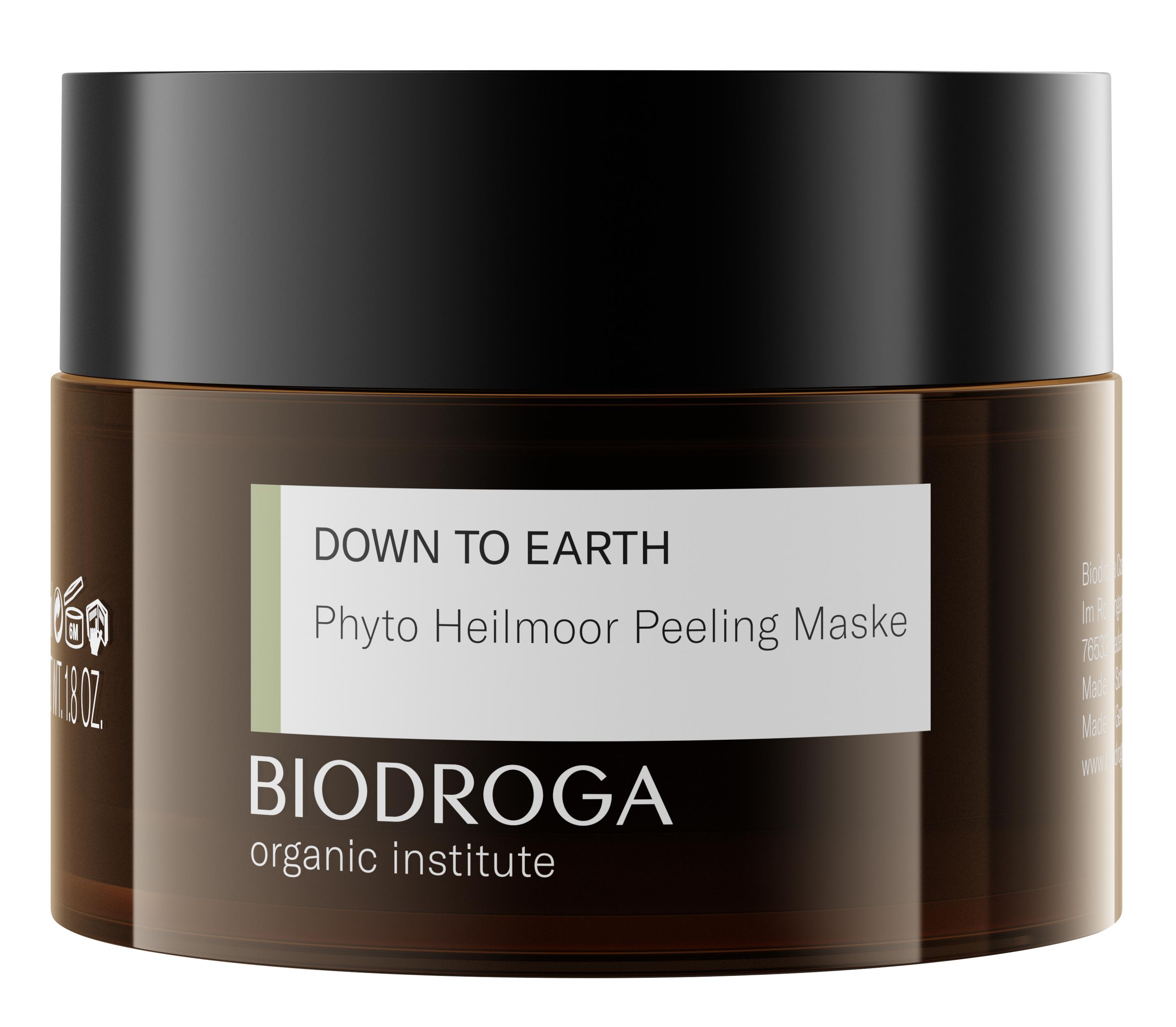 BIODROGA Down To Earth Phyto Heilmoor Peeling Maske