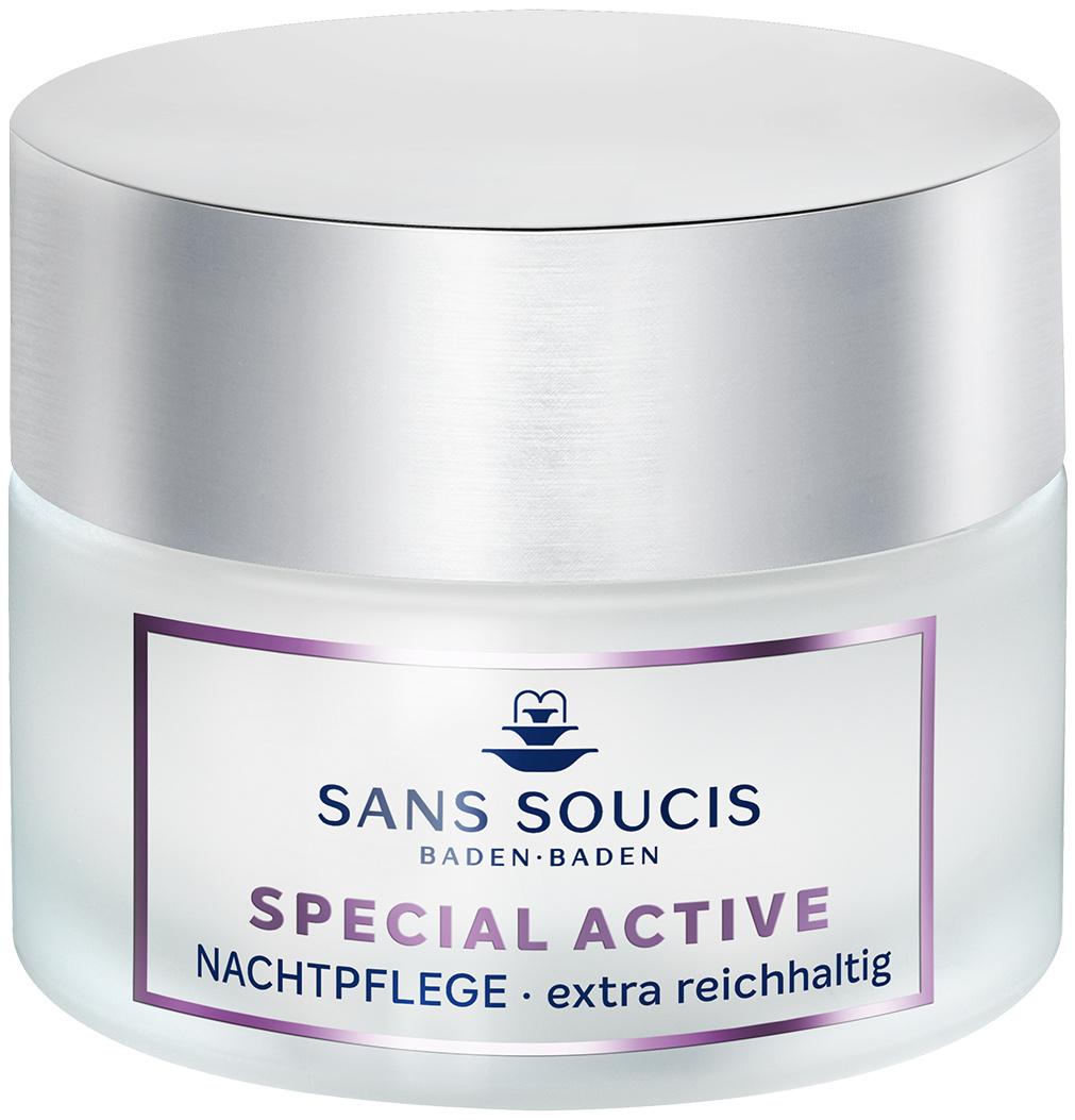 SANS SOUCIS Special Active Anti Age + Schutz Nachtpflege extra rich